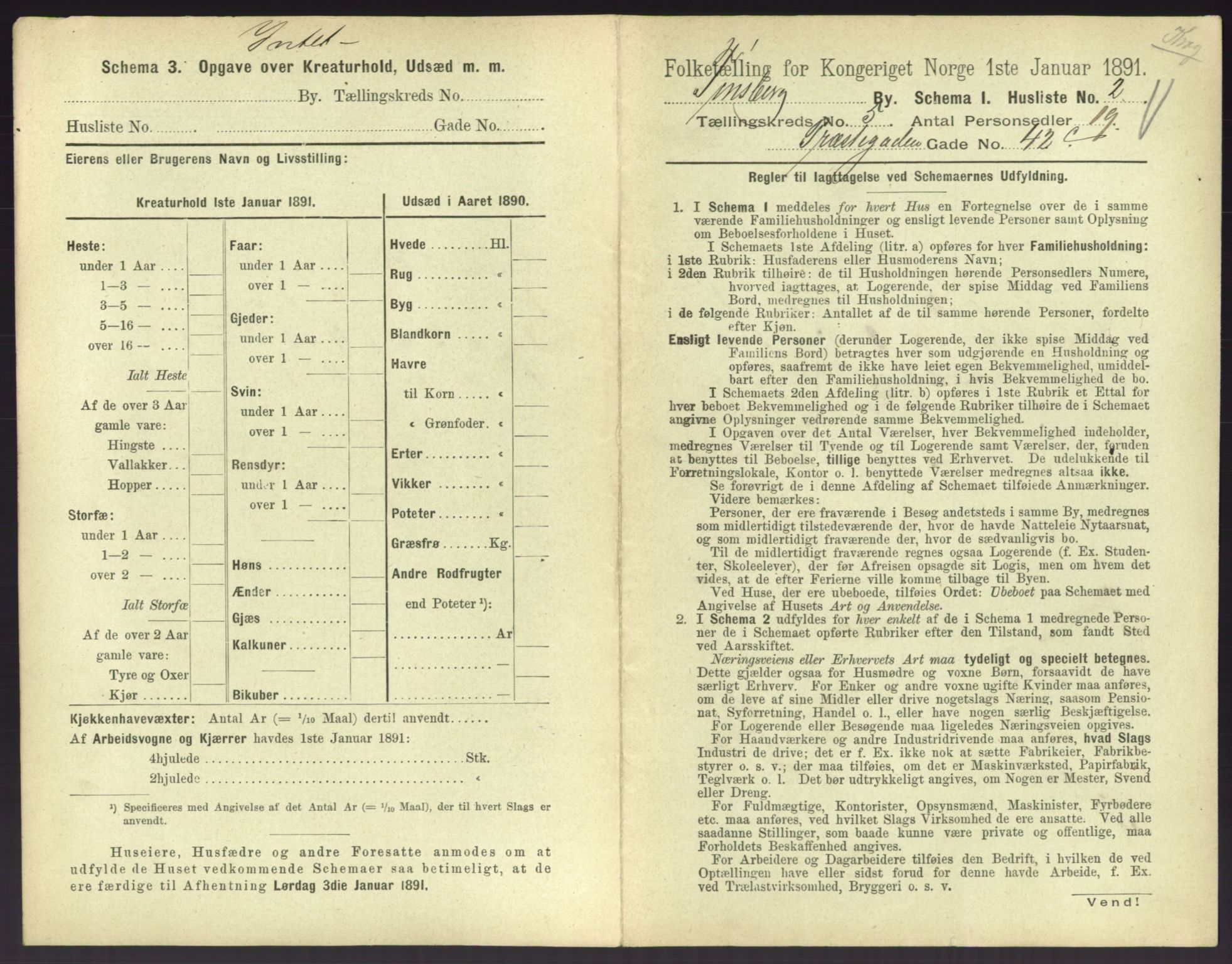 RA, 1891 census for 0705 Tønsberg, 1891, p. 218