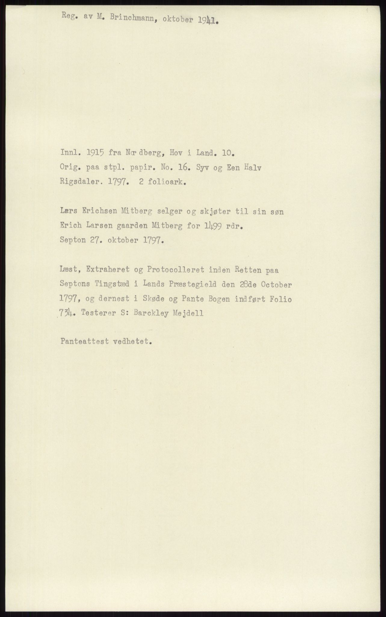 Samlinger til kildeutgivelse, Diplomavskriftsamlingen, AV/RA-EA-4053/H/Ha, p. 3251