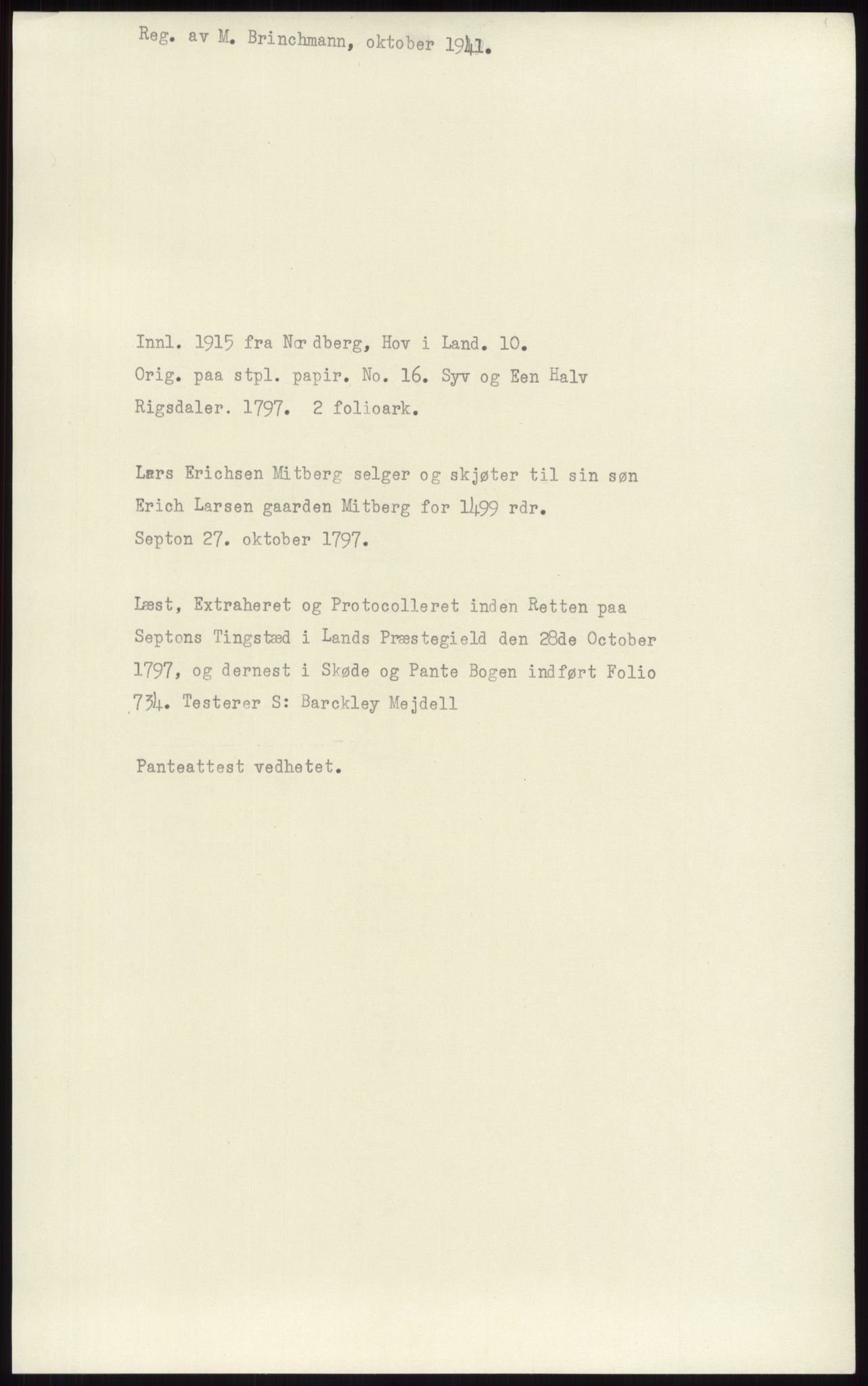 Samlinger til kildeutgivelse, Diplomavskriftsamlingen, RA/EA-4053/H/Ha, p. 3251