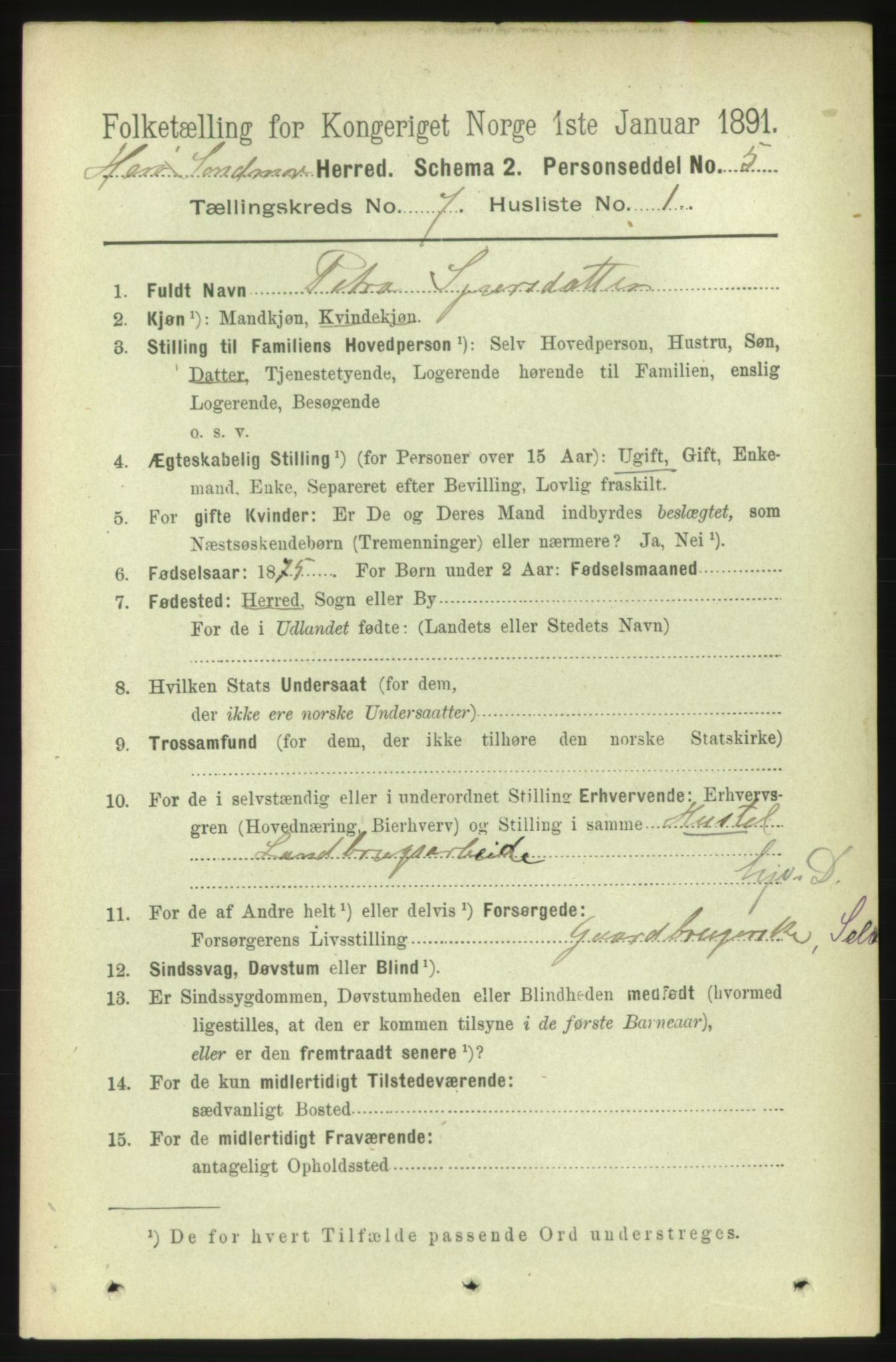 RA, 1891 census for 1515 Herøy, 1891, p. 2925