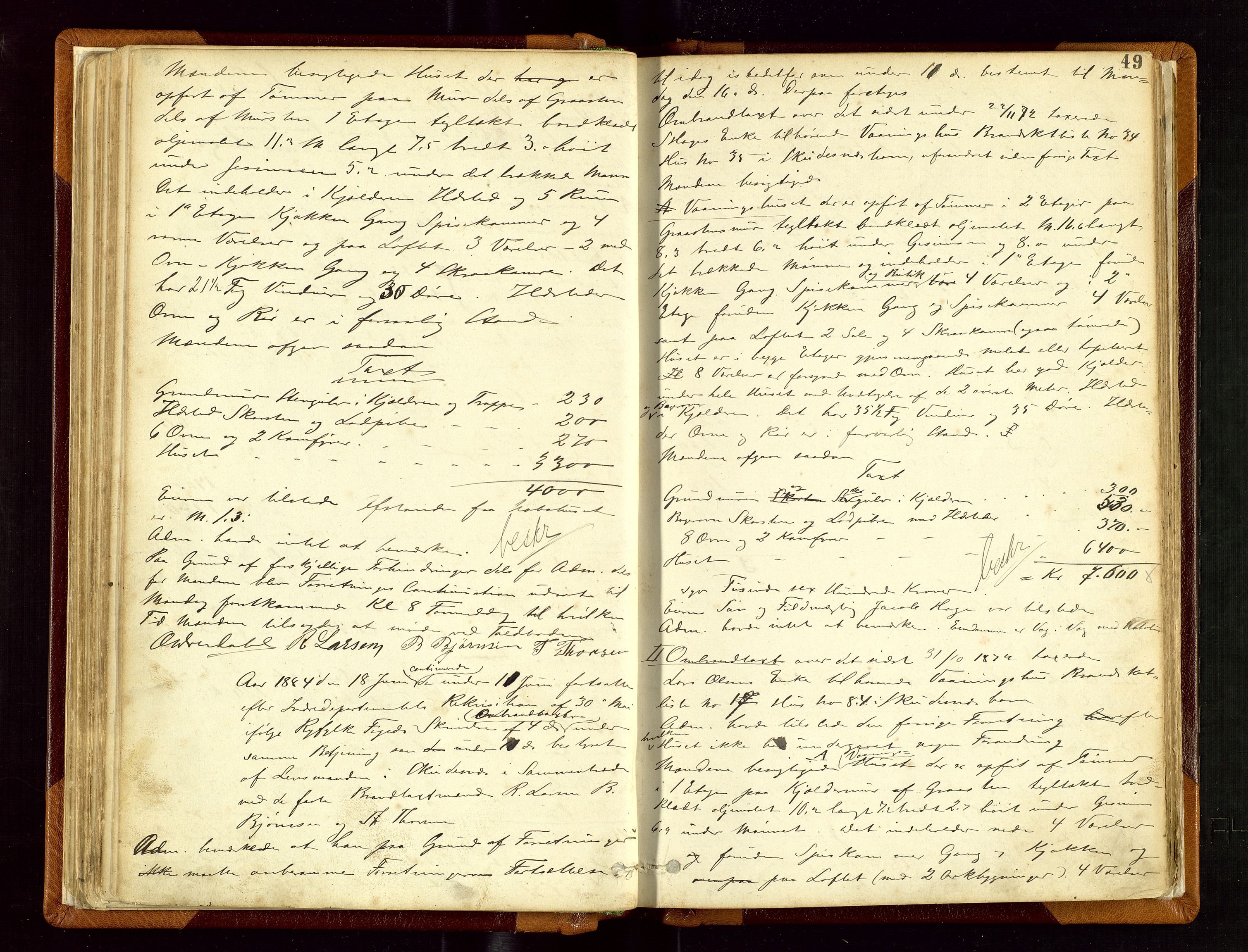 Skudenes lensmannskontor, AV/SAST-A-100444/Goa/L0003: Branntakstprotokoll, 1879-1903, p. 48b-49a