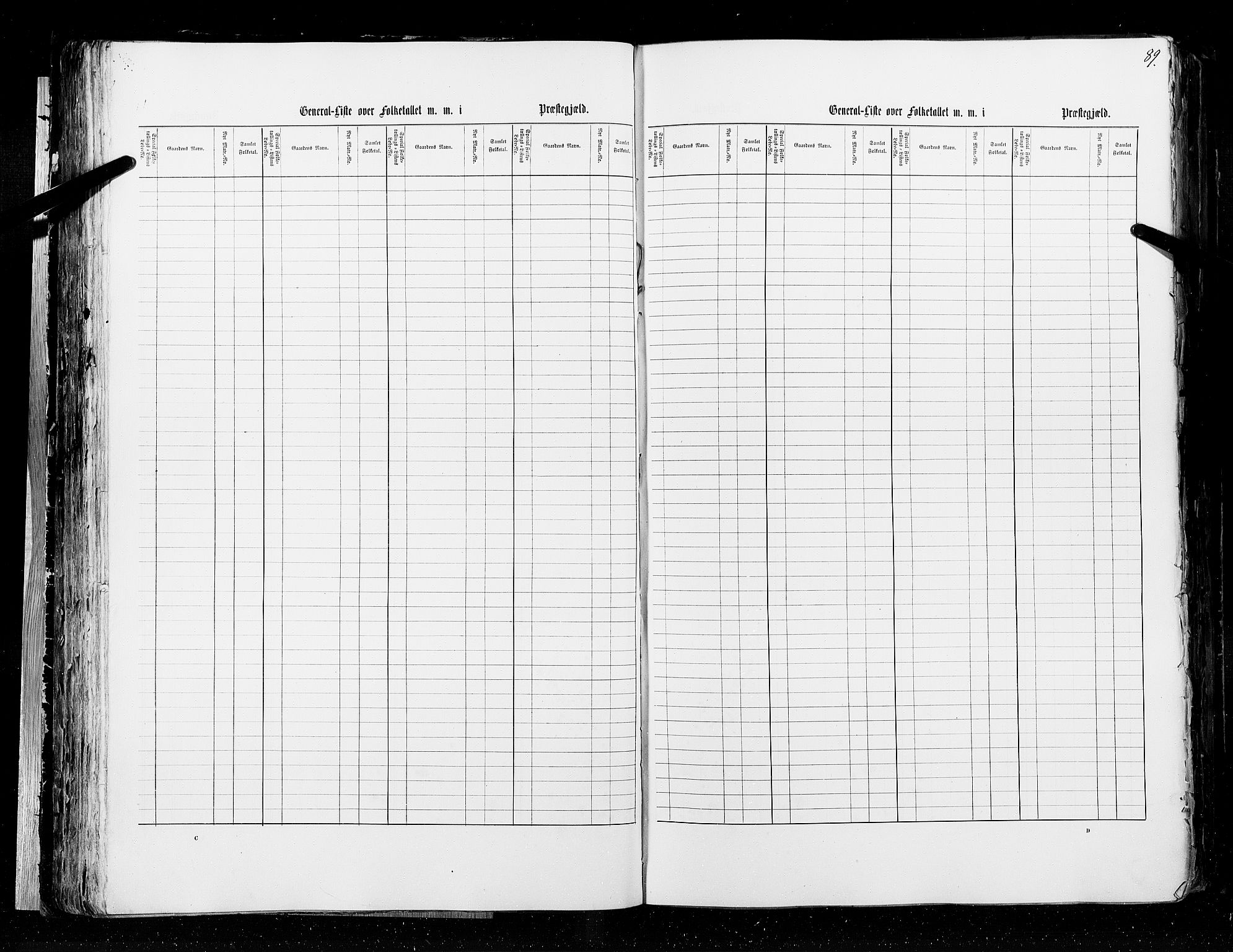 RA, Census 1855, vol. 2: Kristians amt, Buskerud amt og Jarlsberg og Larvik amt, 1855, p. 89