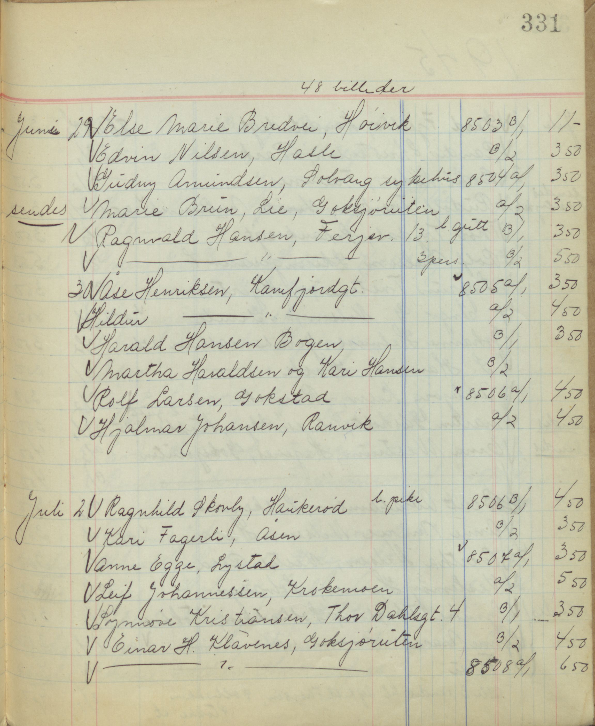 Pa 1494 - Jørgensen, Antonius. Fotograf, VEMU/A-2760/F/Fb, 1927-1984, p. 4500