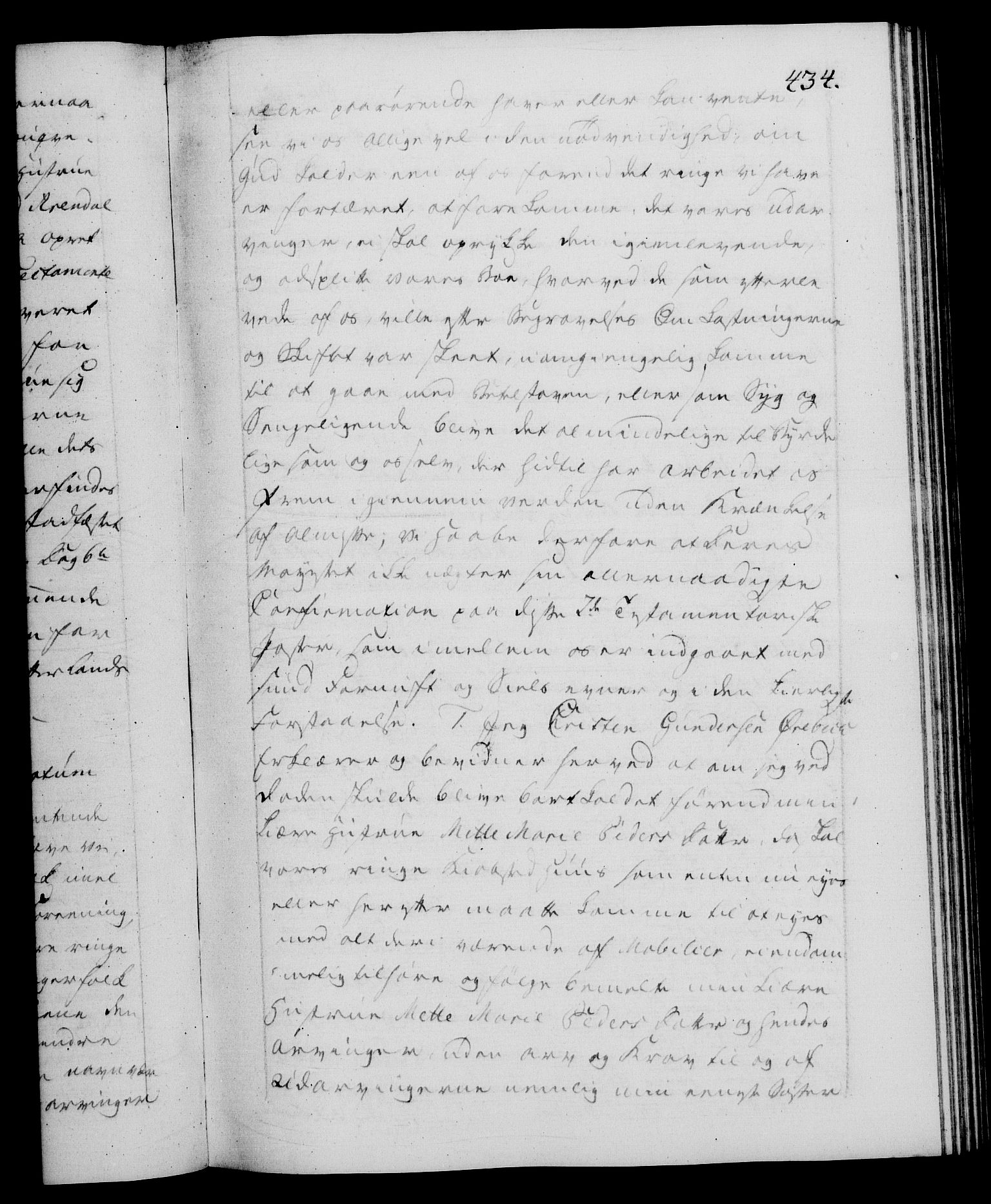 Danske Kanselli 1572-1799, AV/RA-EA-3023/F/Fc/Fca/Fcaa/L0054: Norske registre, 1792-1793, p. 434a