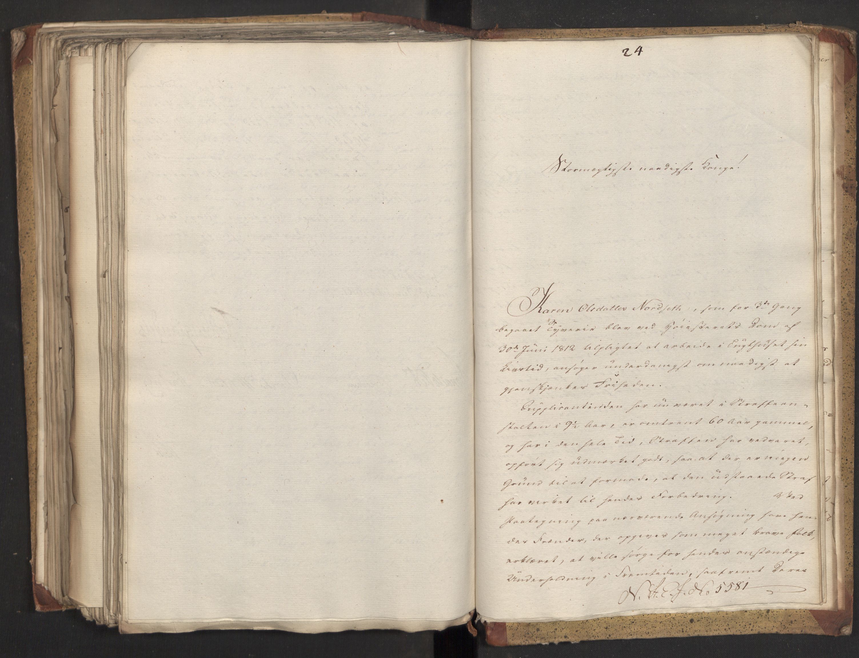 Statsrådsavdelingen i Stockholm, AV/RA-S-1003/D/Da/L0028: Regjeringsinnstillinger nr. 5437-5586, 1821, p. 386