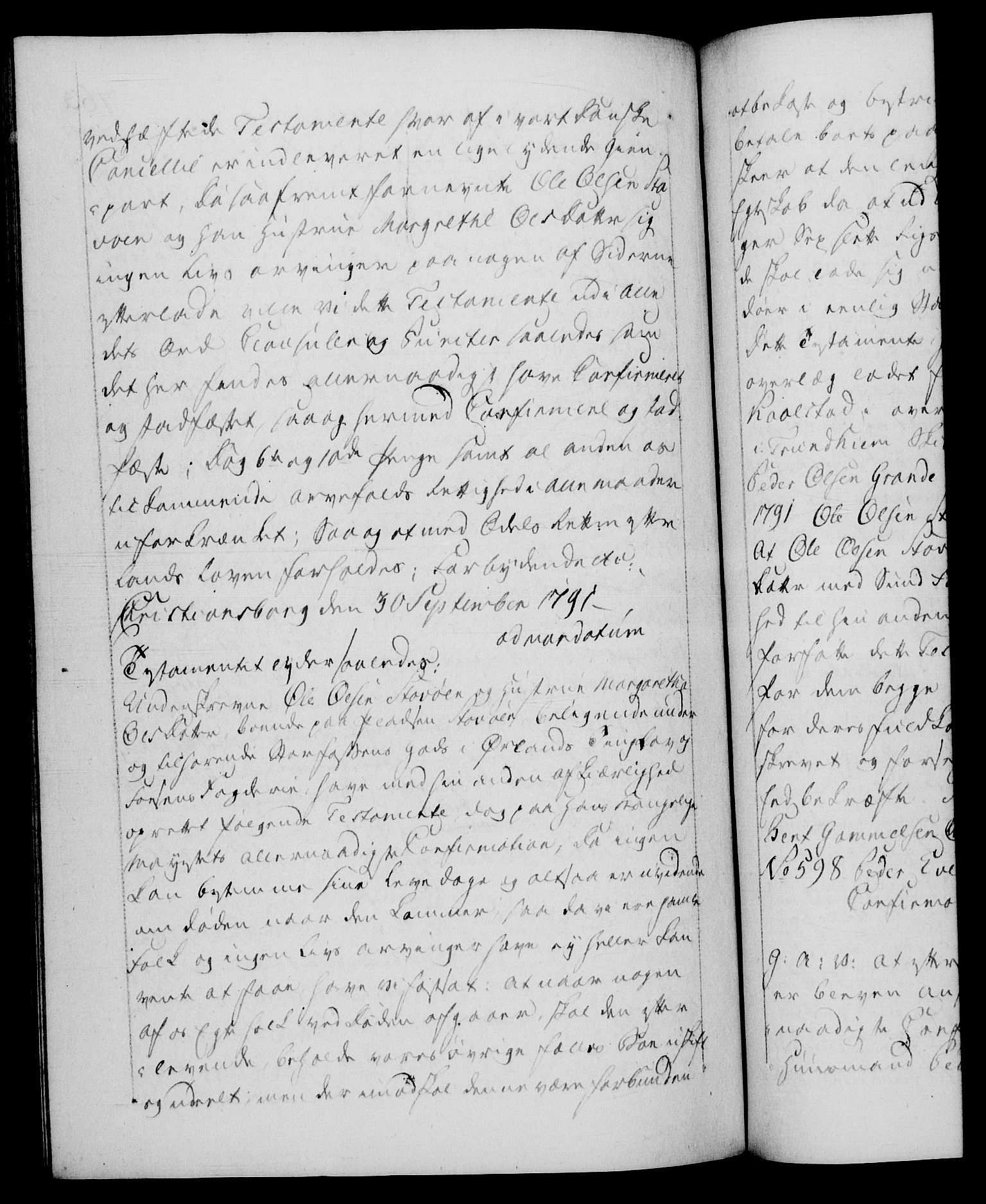 Danske Kanselli 1572-1799, AV/RA-EA-3023/F/Fc/Fca/Fcaa/L0053: Norske registre, 1790-1791, p. 763b