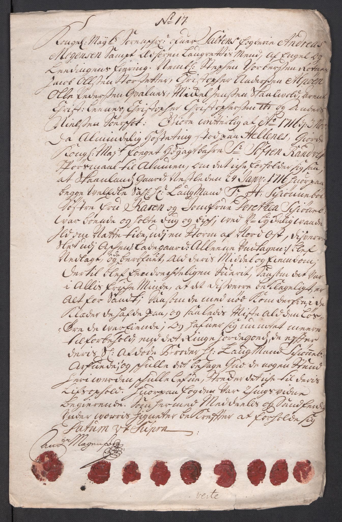 Rentekammeret inntil 1814, Reviderte regnskaper, Fogderegnskap, AV/RA-EA-4092/R66/L4587: Fogderegnskap Salten, 1717, p. 214