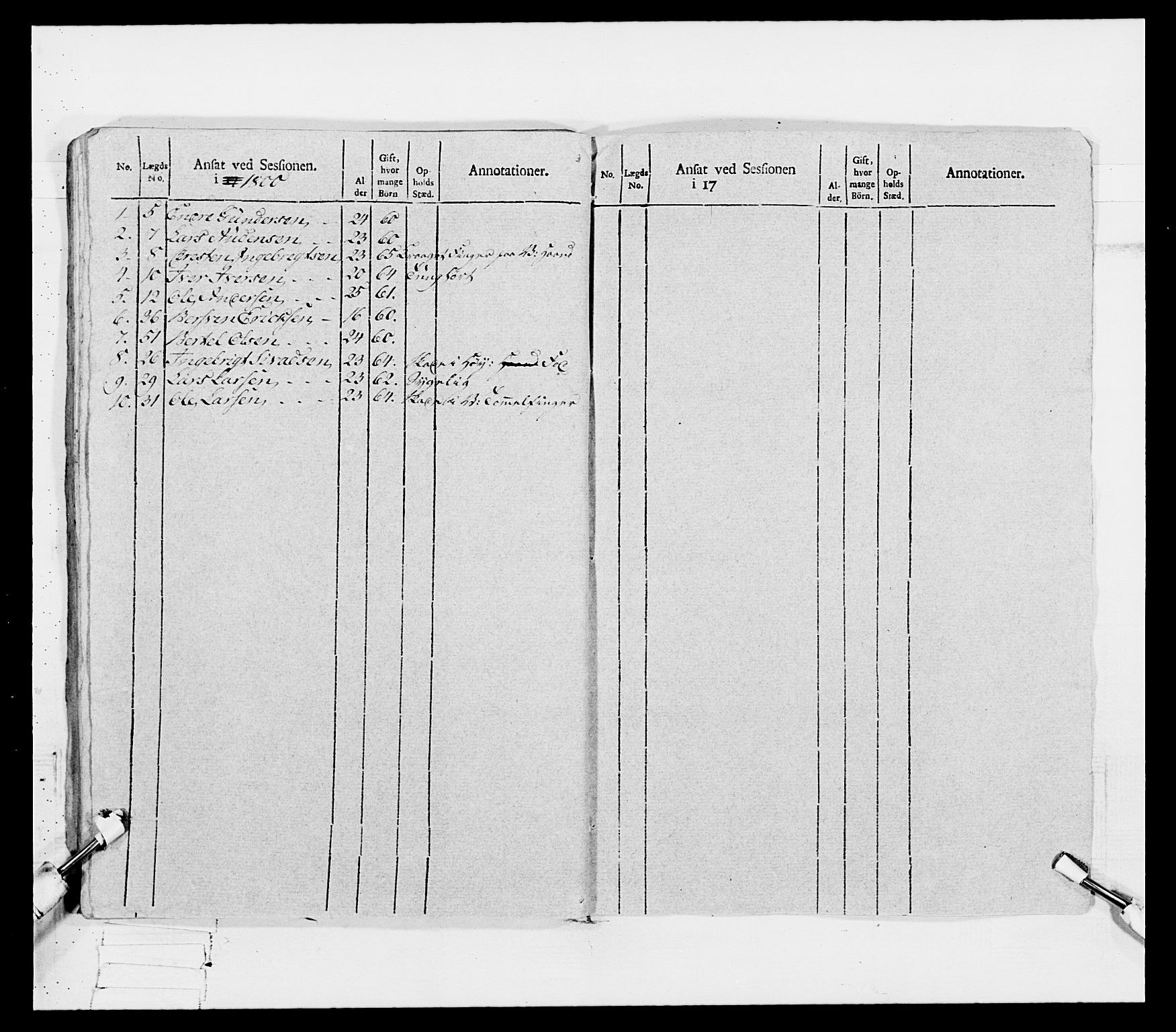 Generalitets- og kommissariatskollegiet, Det kongelige norske kommissariatskollegium, AV/RA-EA-5420/E/Eh/L0080: 2. Trondheimske nasjonale infanteriregiment, 1792-1800, p. 95