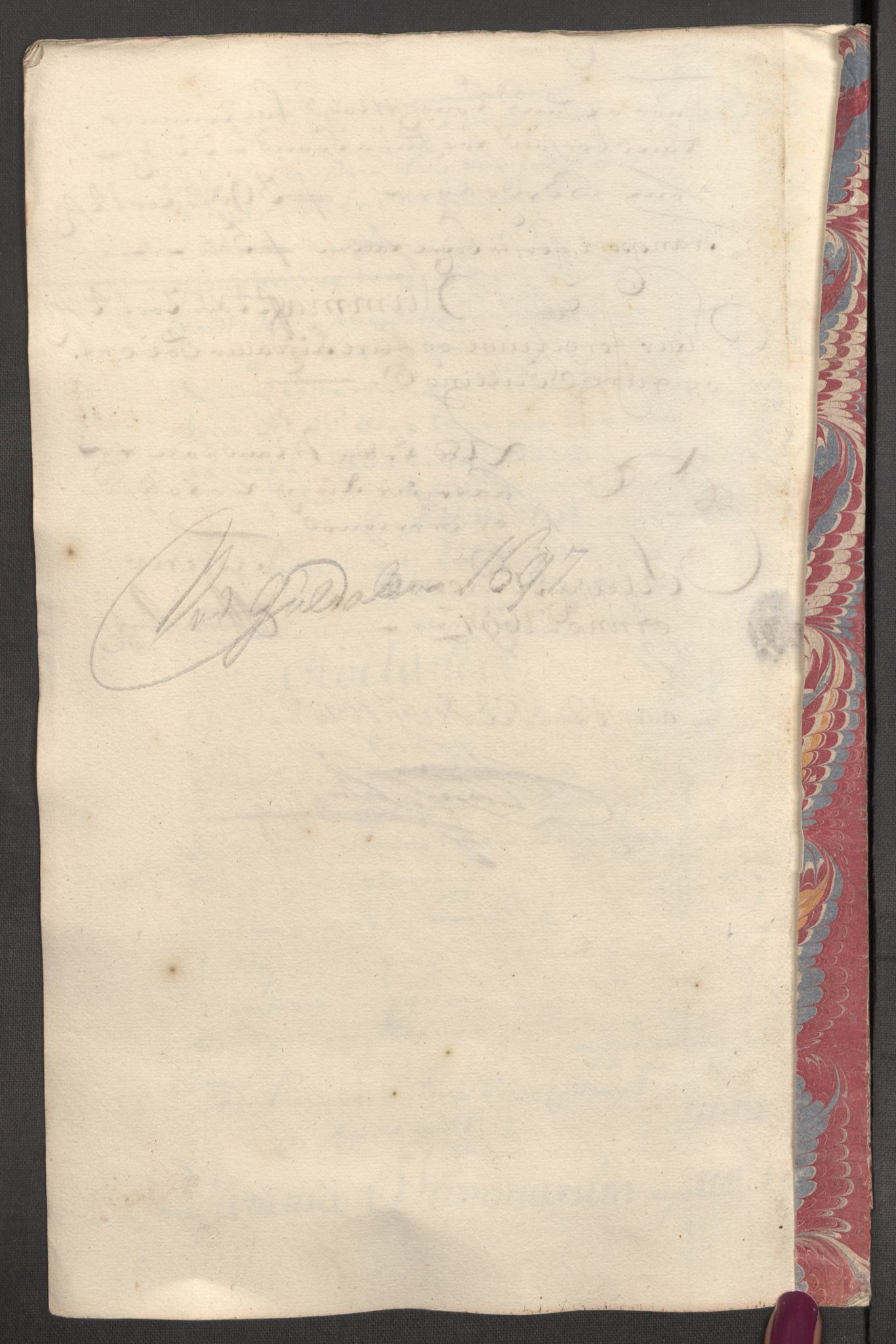 Rentekammeret inntil 1814, Reviderte regnskaper, Fogderegnskap, AV/RA-EA-4092/R60/L3947: Fogderegnskap Orkdal og Gauldal, 1697, p. 393