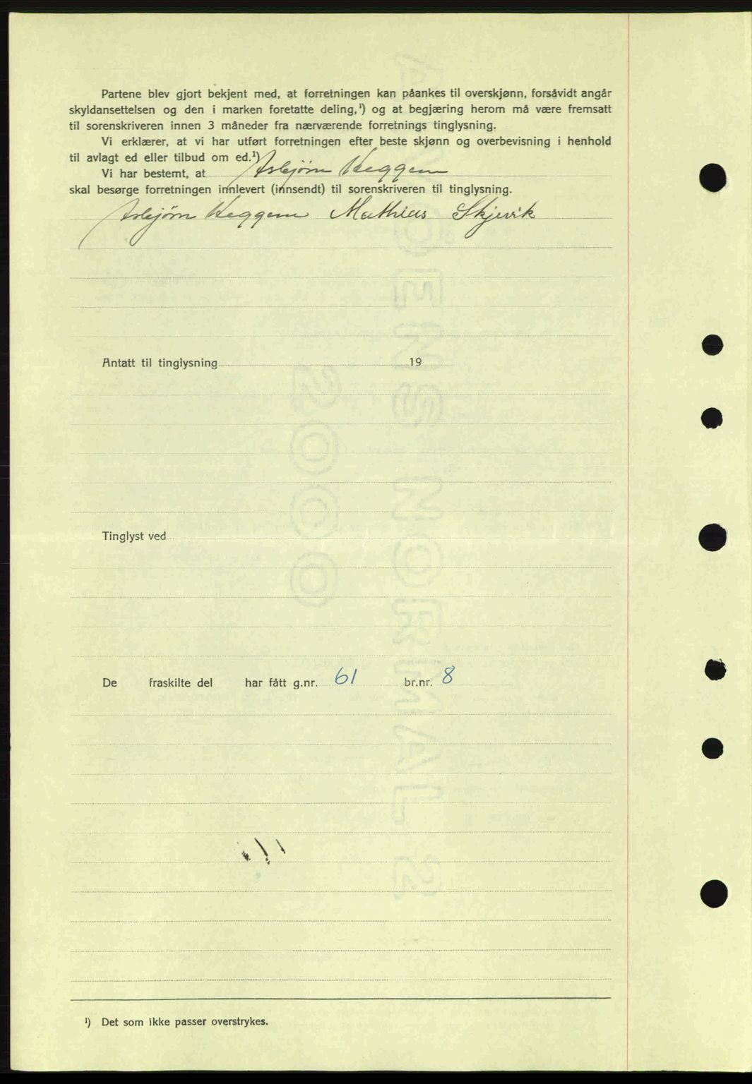 Romsdal sorenskriveri, AV/SAT-A-4149/1/2/2C: Mortgage book no. A1, 1936-1936, Diary no: : 126/1936