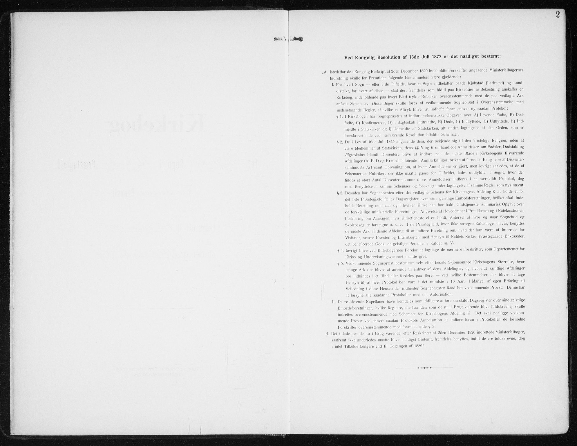 Sand/Bjarkøy sokneprestkontor, SATØ/S-0811/I/Ia/Iaa/L0005kirke: Parish register (official) no. 5, 1905-1914, p. 2