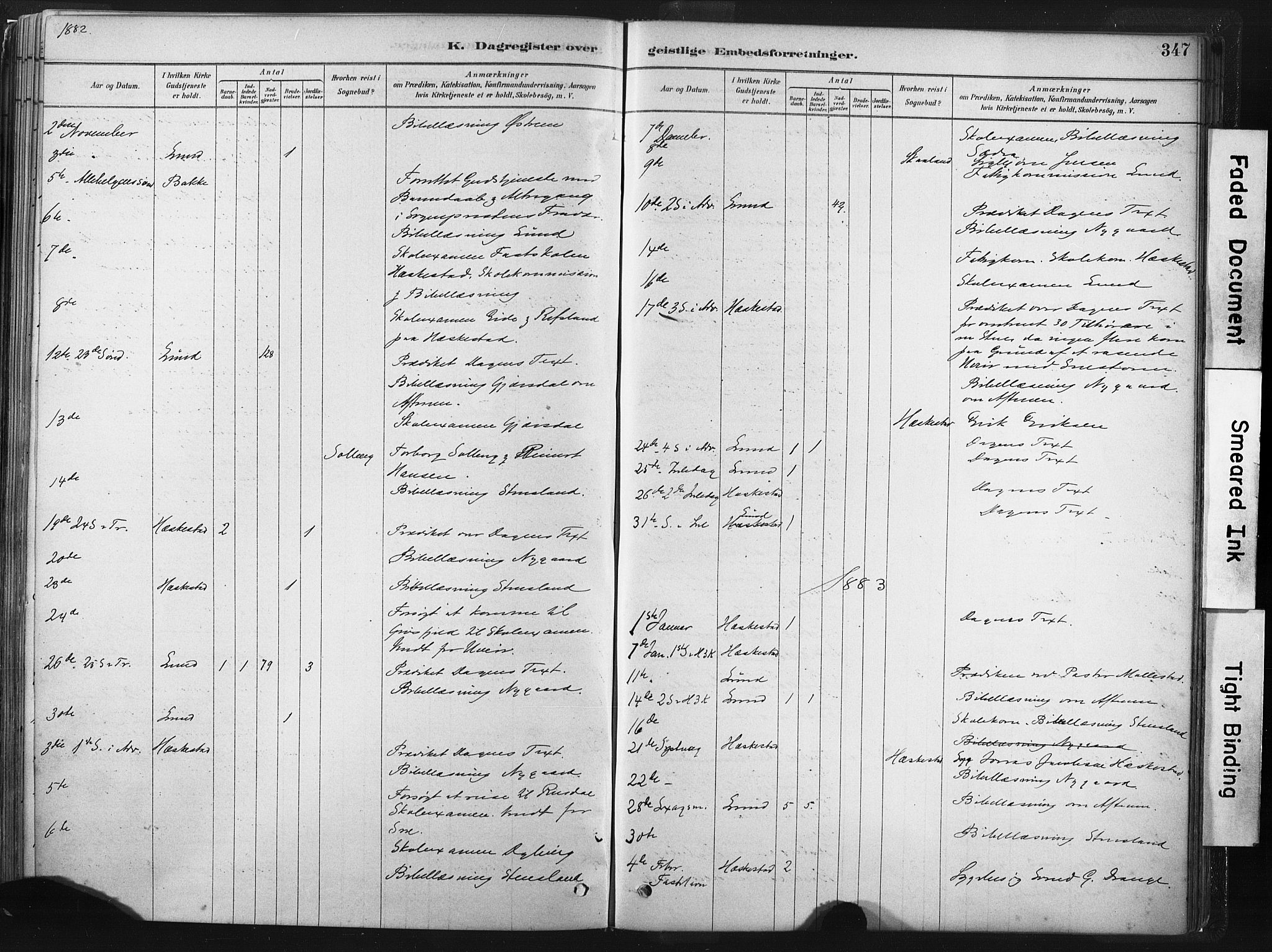 Lund sokneprestkontor, AV/SAST-A-101809/S06/L0011: Parish register (official) no. A 10, 1877-1904, p. 347