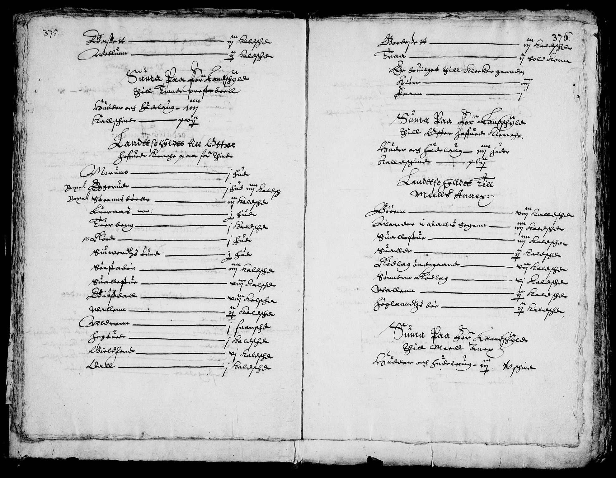 Rentekammeret inntil 1814, Realistisk ordnet avdeling, AV/RA-EA-4070/Fc/Fca/L0002/0003: [Ca II]  Kristiansand stift / Gjenpart av Stavanger stiftsbok (Grågås) med jordebok for prestebordene i Øvre Telemark (Skattlandet), 1624