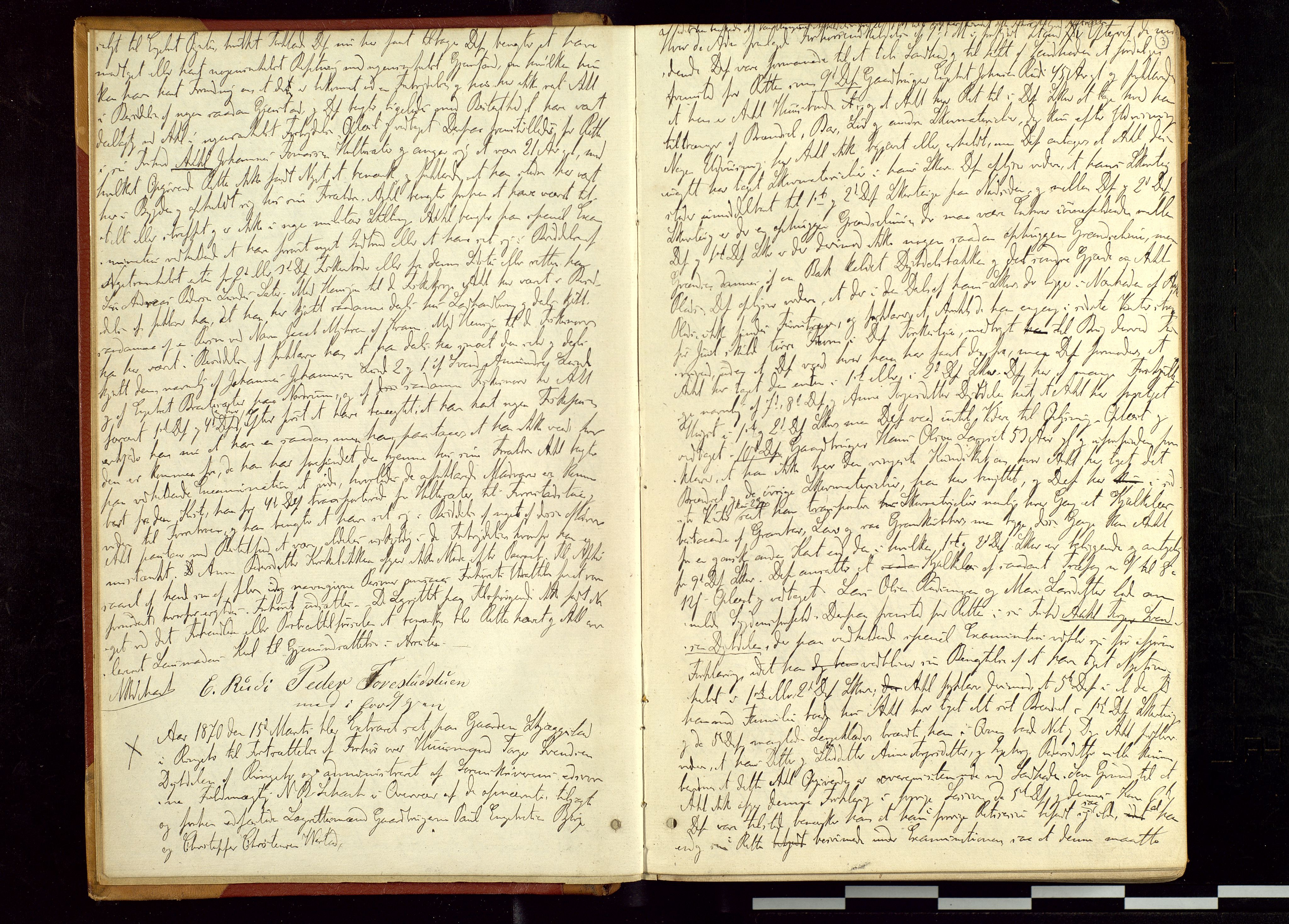 Mellom-Gudbrandsdal sorenskriveri, AV/SAH-TING-038/G/Gc/Gca/L0012: Ekstrarettsprotokoll, 1870-1878, p. 3