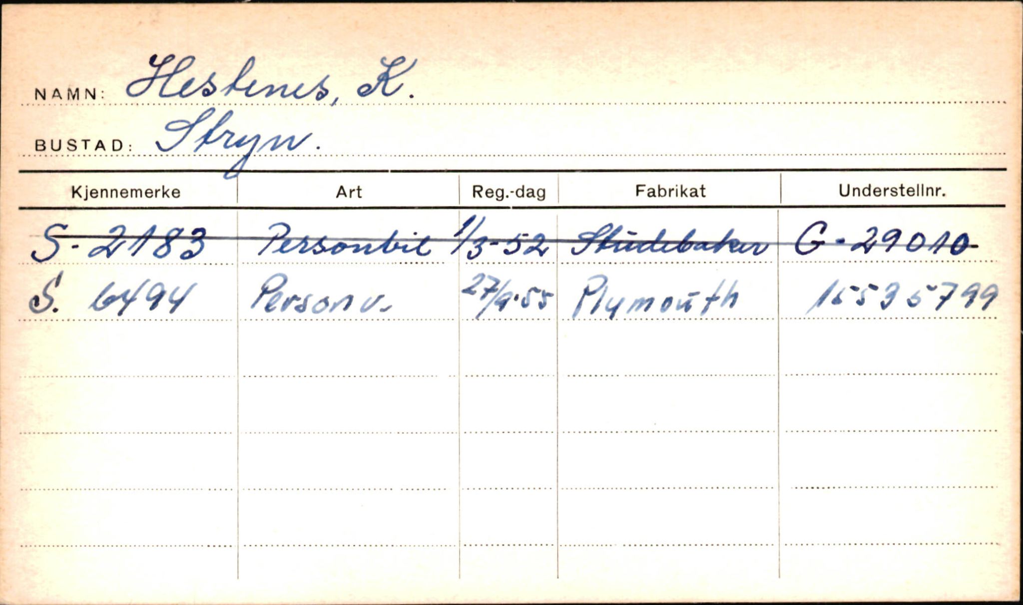 Statens vegvesen, Sogn og Fjordane vegkontor, AV/SAB-A-5301/4/F/L0001A: Eigarregister Fjordane til 1.6.1961, 1930-1961, p. 431