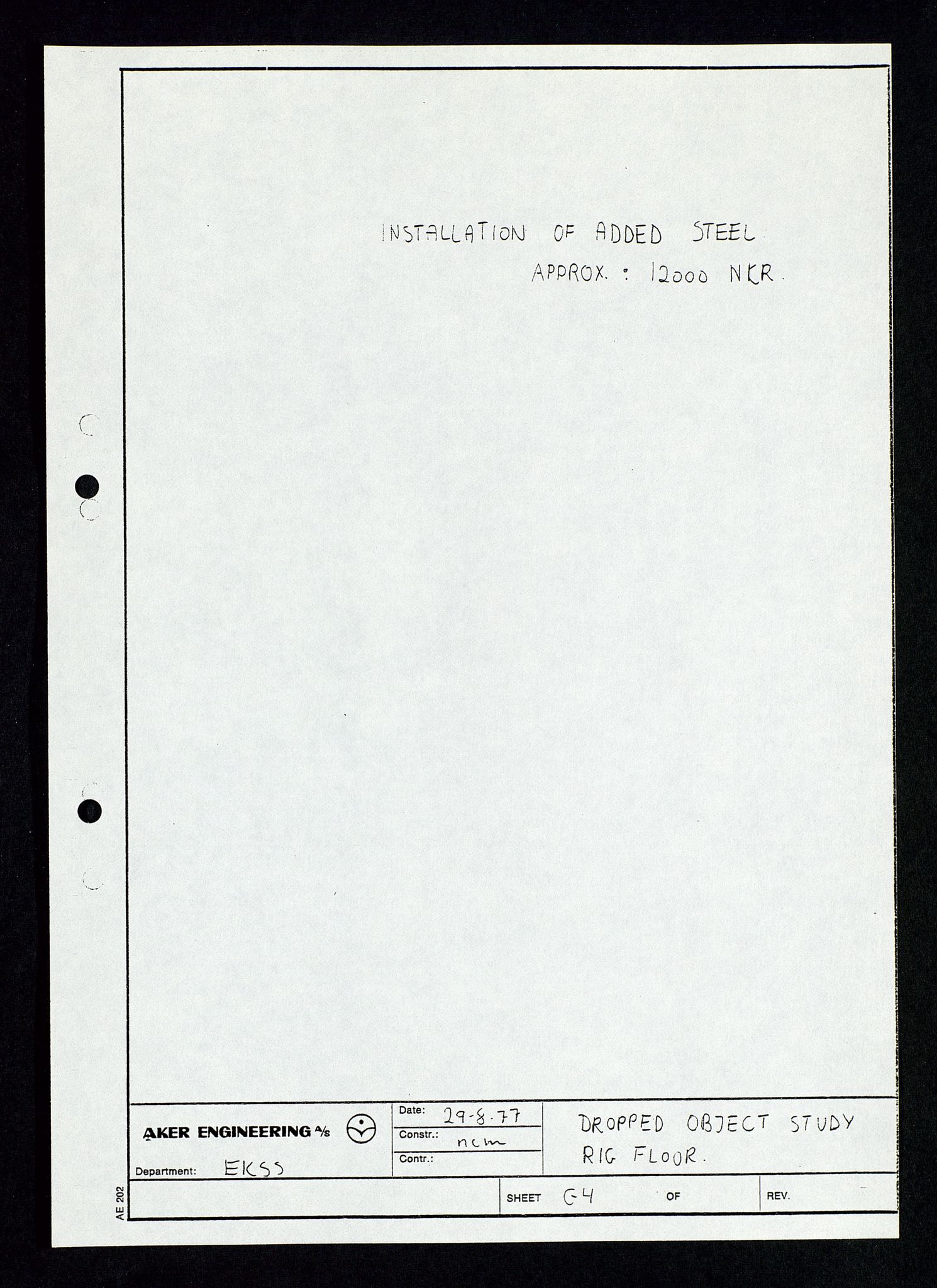 Pa 1339 - Statoil ASA, AV/SAST-A-101656/0001/D/Dm/L0348: Gravitasjonsplattform betong, 1975-1978, p. 183