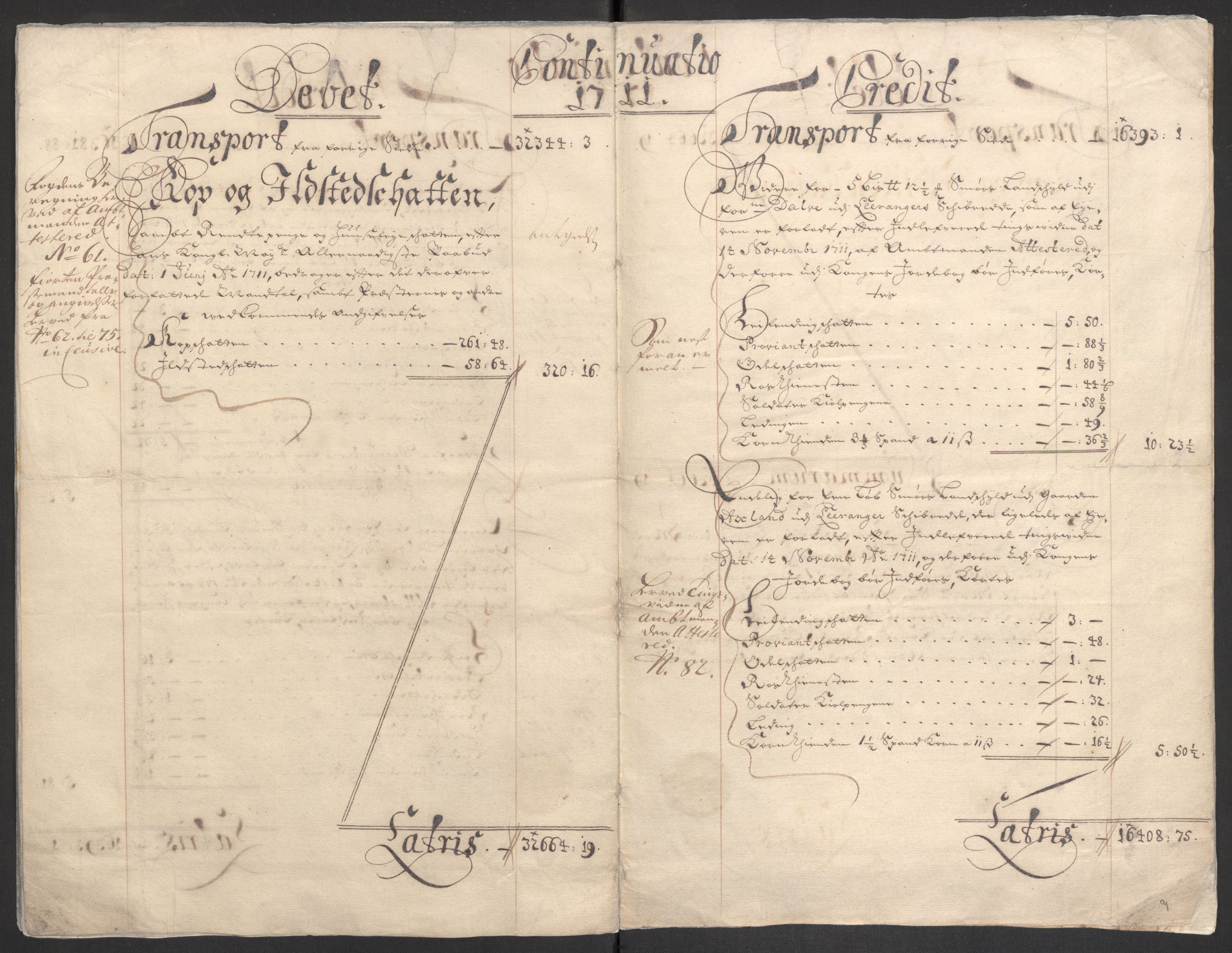 Rentekammeret inntil 1814, Reviderte regnskaper, Fogderegnskap, AV/RA-EA-4092/R47/L2863: Fogderegnskap Ryfylke, 1711, p. 9