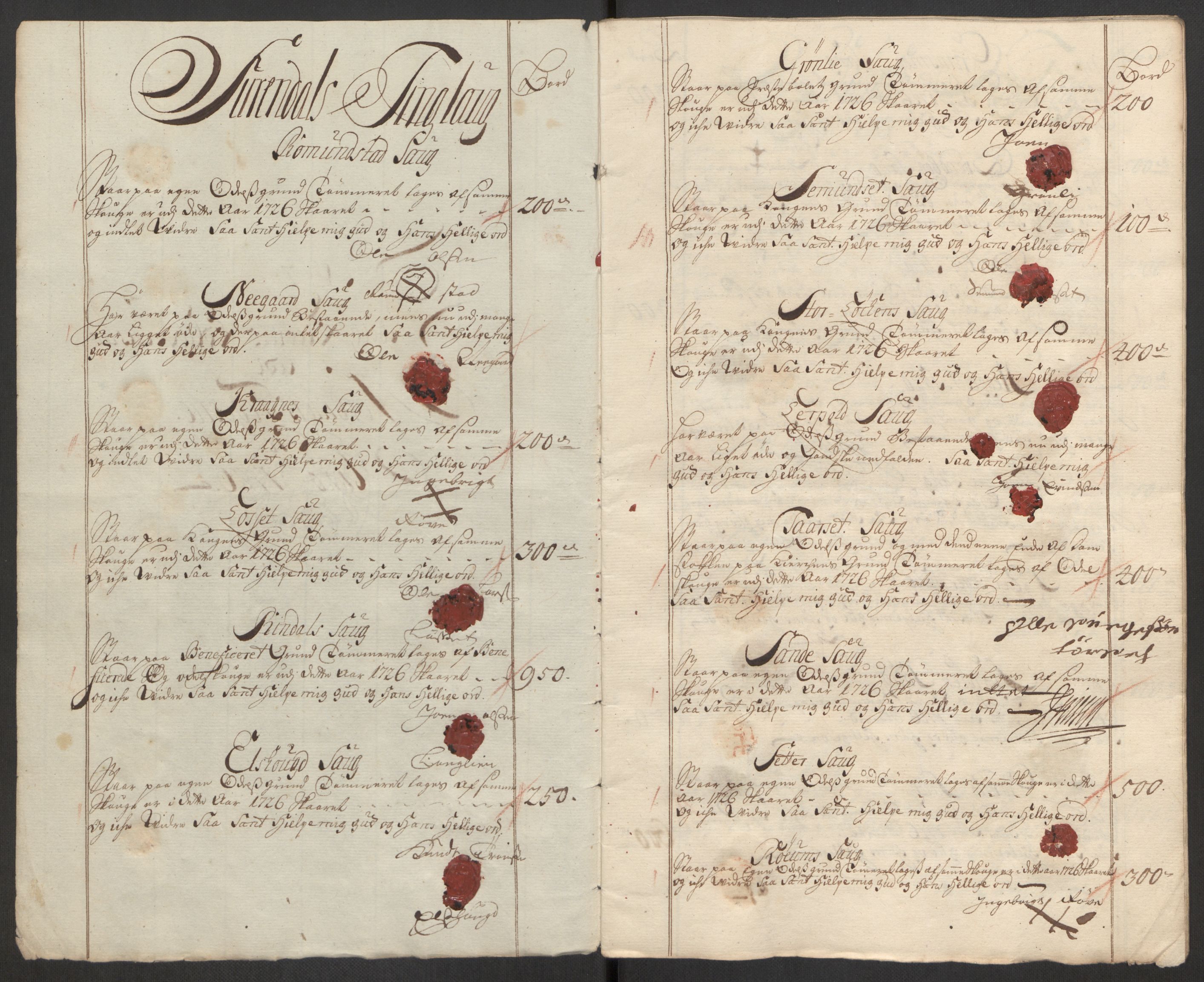 Rentekammeret inntil 1814, Reviderte regnskaper, Fogderegnskap, RA/EA-4092/R56/L3759: Fogderegnskap Nordmøre, 1726, p. 117