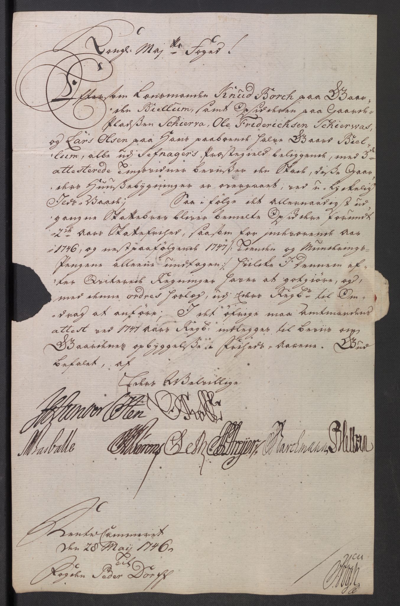 Rentekammeret inntil 1814, Reviderte regnskaper, Fogderegnskap, AV/RA-EA-4092/R18/L1345: Fogderegnskap Hadeland, Toten og Valdres, 1745-1746, p. 498