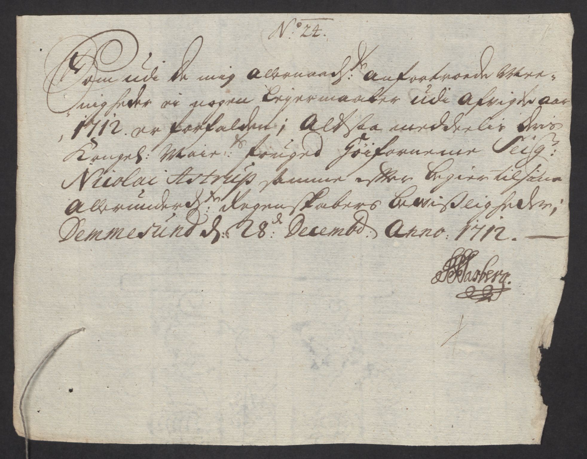 Rentekammeret inntil 1814, Reviderte regnskaper, Fogderegnskap, RA/EA-4092/R54/L3565: Fogderegnskap Sunnmøre, 1712-1713, p. 150