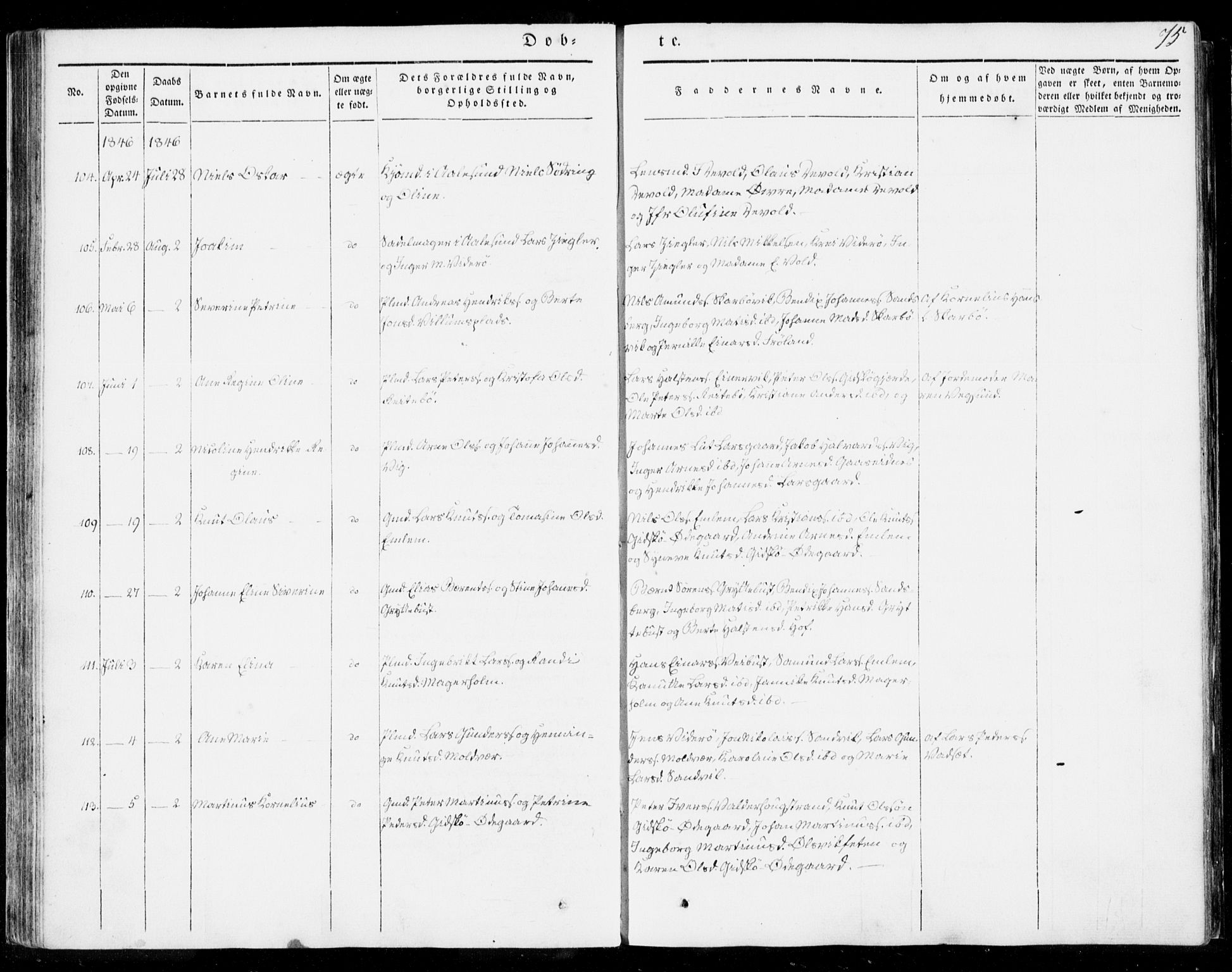 Ministerialprotokoller, klokkerbøker og fødselsregistre - Møre og Romsdal, AV/SAT-A-1454/528/L0396: Parish register (official) no. 528A07, 1839-1847, p. 75