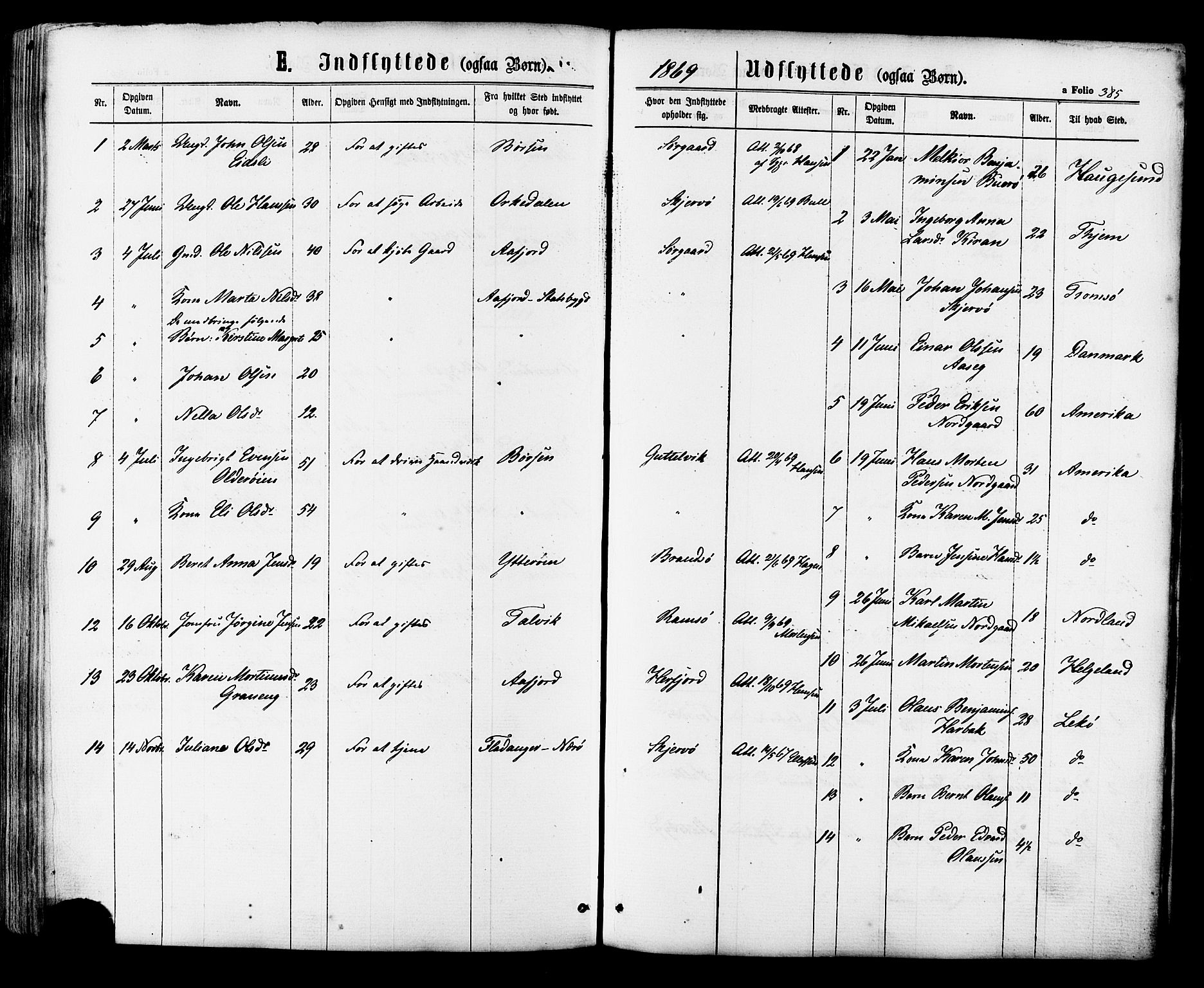 Ministerialprotokoller, klokkerbøker og fødselsregistre - Sør-Trøndelag, AV/SAT-A-1456/657/L0706: Parish register (official) no. 657A07, 1867-1878, p. 385