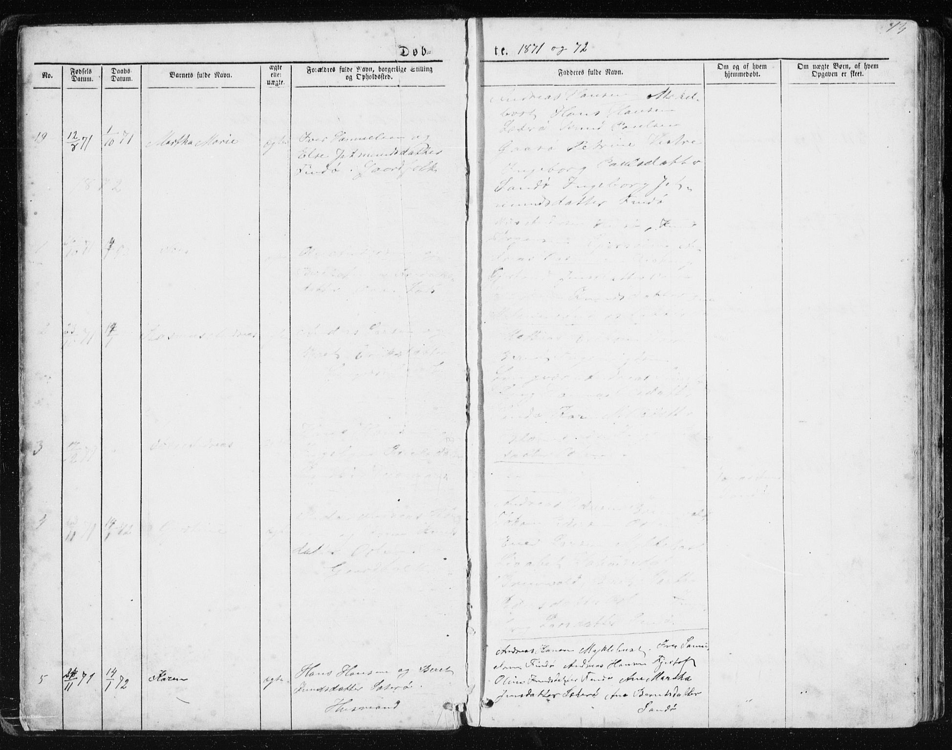 Ministerialprotokoller, klokkerbøker og fødselsregistre - Møre og Romsdal, AV/SAT-A-1454/561/L0732: Parish register (copy) no. 561C02, 1867-1900, p. 13