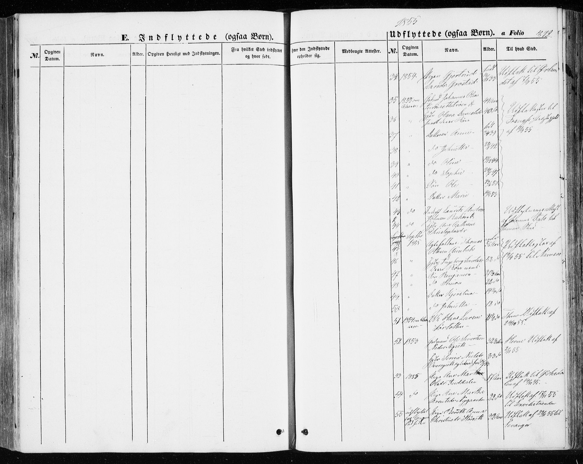 Ministerialprotokoller, klokkerbøker og fødselsregistre - Sør-Trøndelag, SAT/A-1456/646/L0611: Parish register (official) no. 646A09, 1848-1857, p. 372