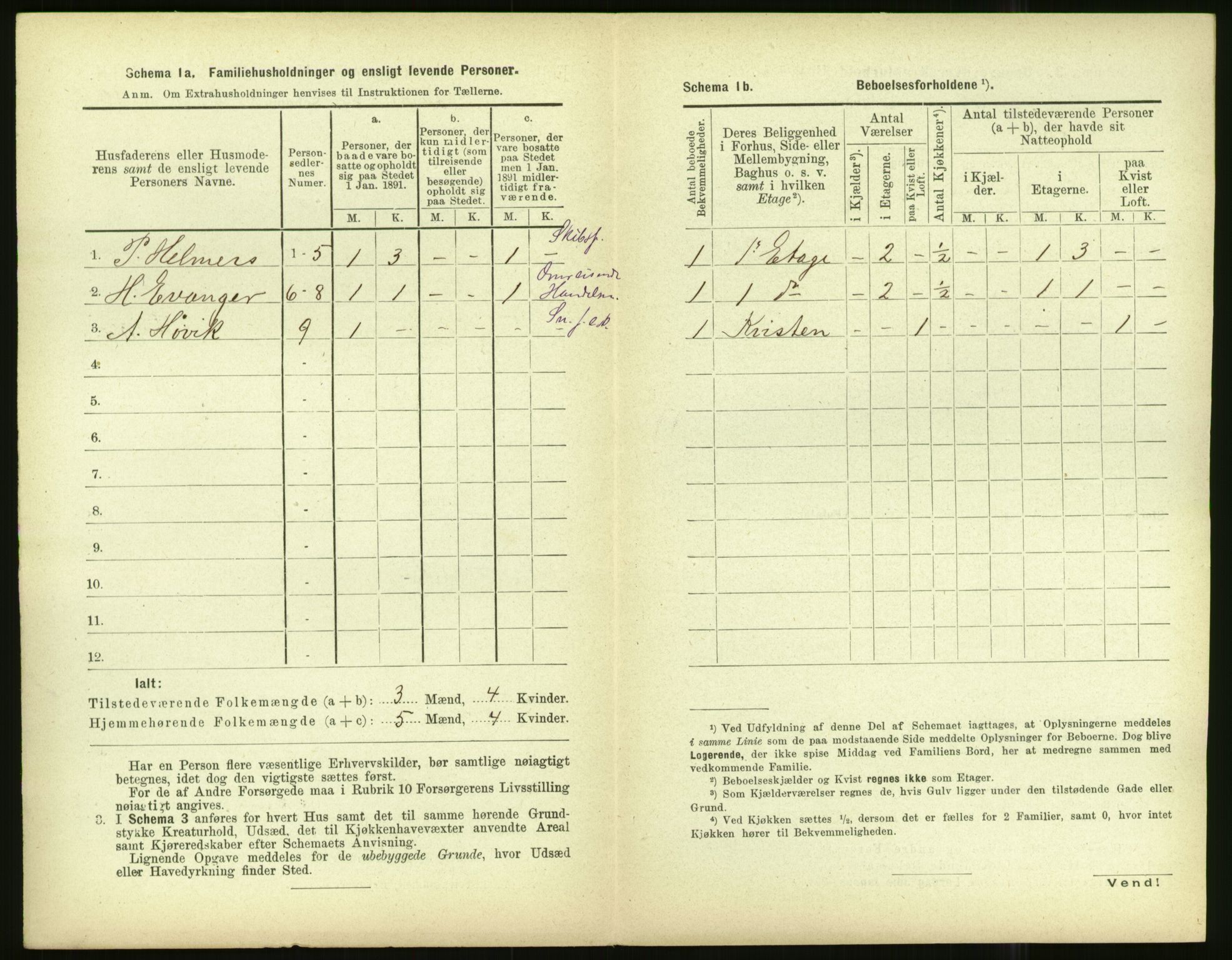 RA, 1891 census for 1401 Florø, 1891, p. 32