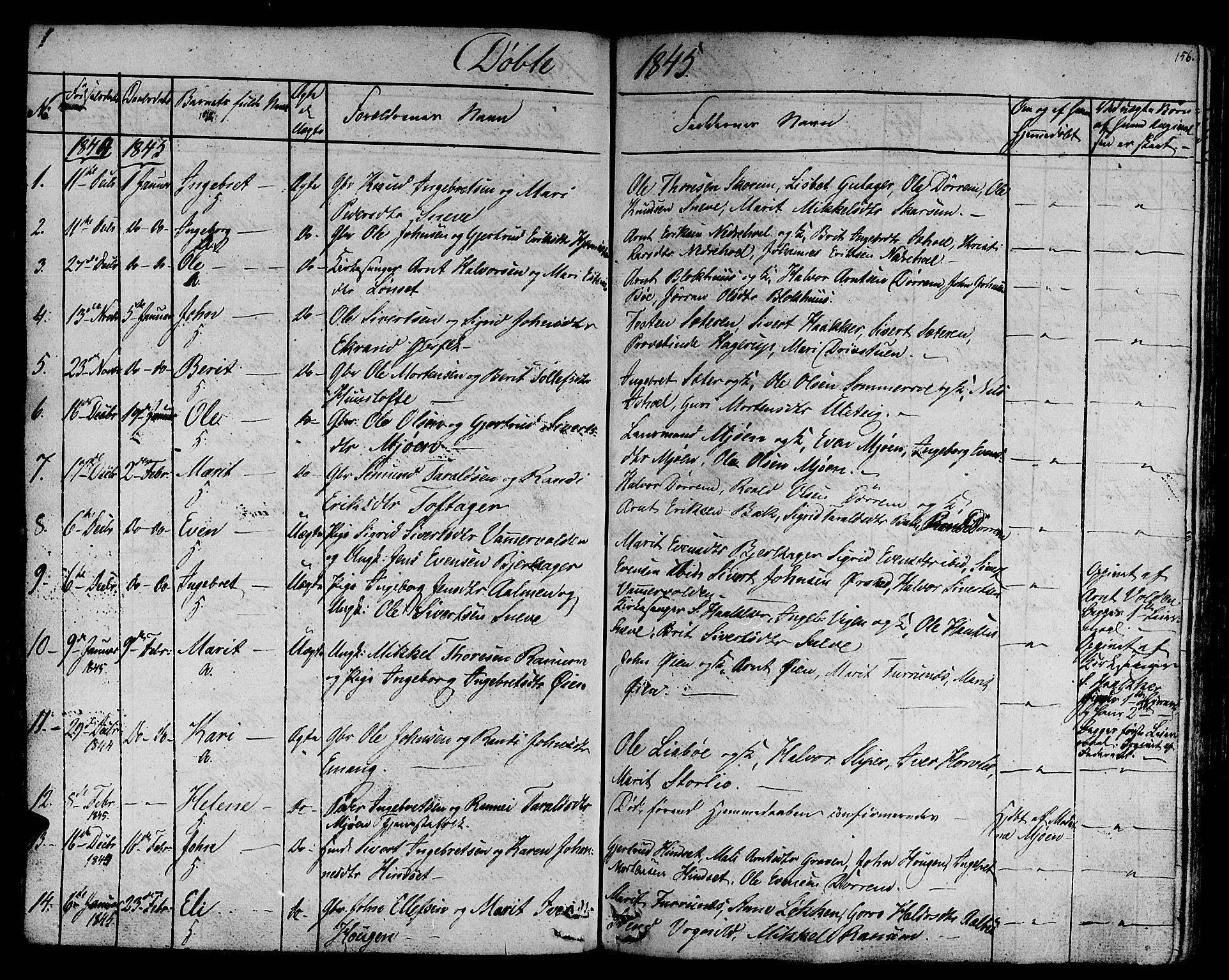 Ministerialprotokoller, klokkerbøker og fødselsregistre - Sør-Trøndelag, SAT/A-1456/678/L0897: Parish register (official) no. 678A06-07, 1821-1847, p. 156