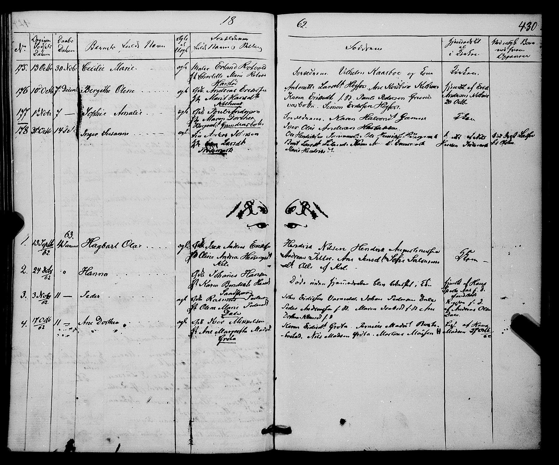 Trondenes sokneprestkontor, AV/SATØ-S-1319/H/Ha/L0011kirke: Parish register (official) no. 11, 1853-1862, p. 430