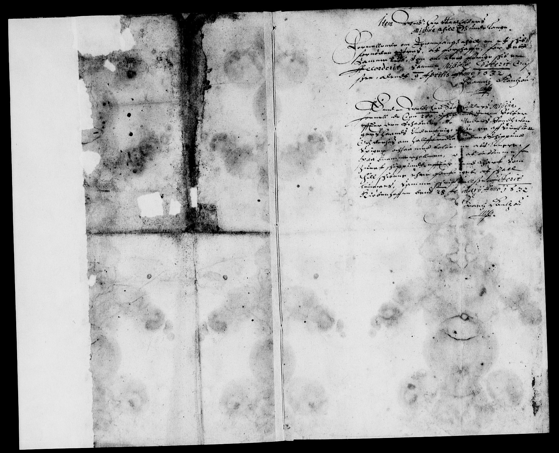 Rentekammeret inntil 1814, Reviderte regnskaper, Lensregnskaper, AV/RA-EA-5023/R/Rb/Rbo/L0013: Tønsberg len, 1631-1633