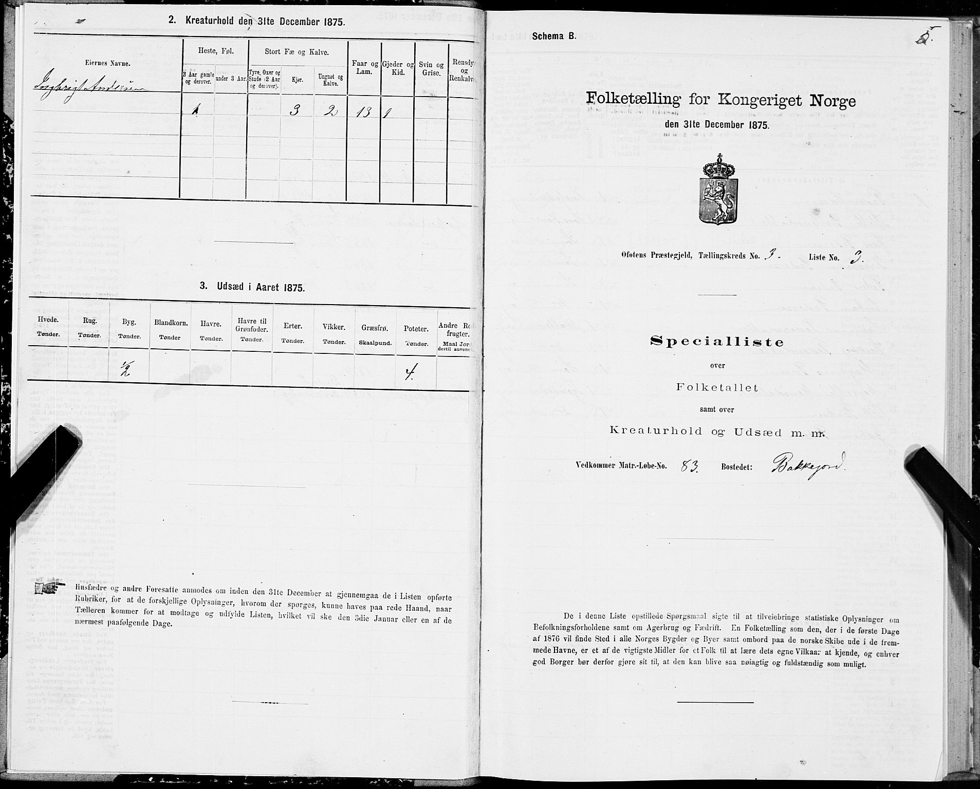 SAT, 1875 census for 1853P Ofoten, 1875, p. 2005