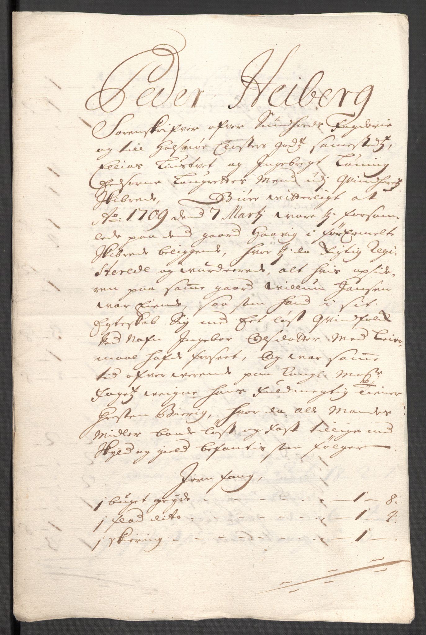 Rentekammeret inntil 1814, Reviderte regnskaper, Fogderegnskap, AV/RA-EA-4092/R48/L2986: Fogderegnskap Sunnhordland og Hardanger, 1709-1710, p. 42