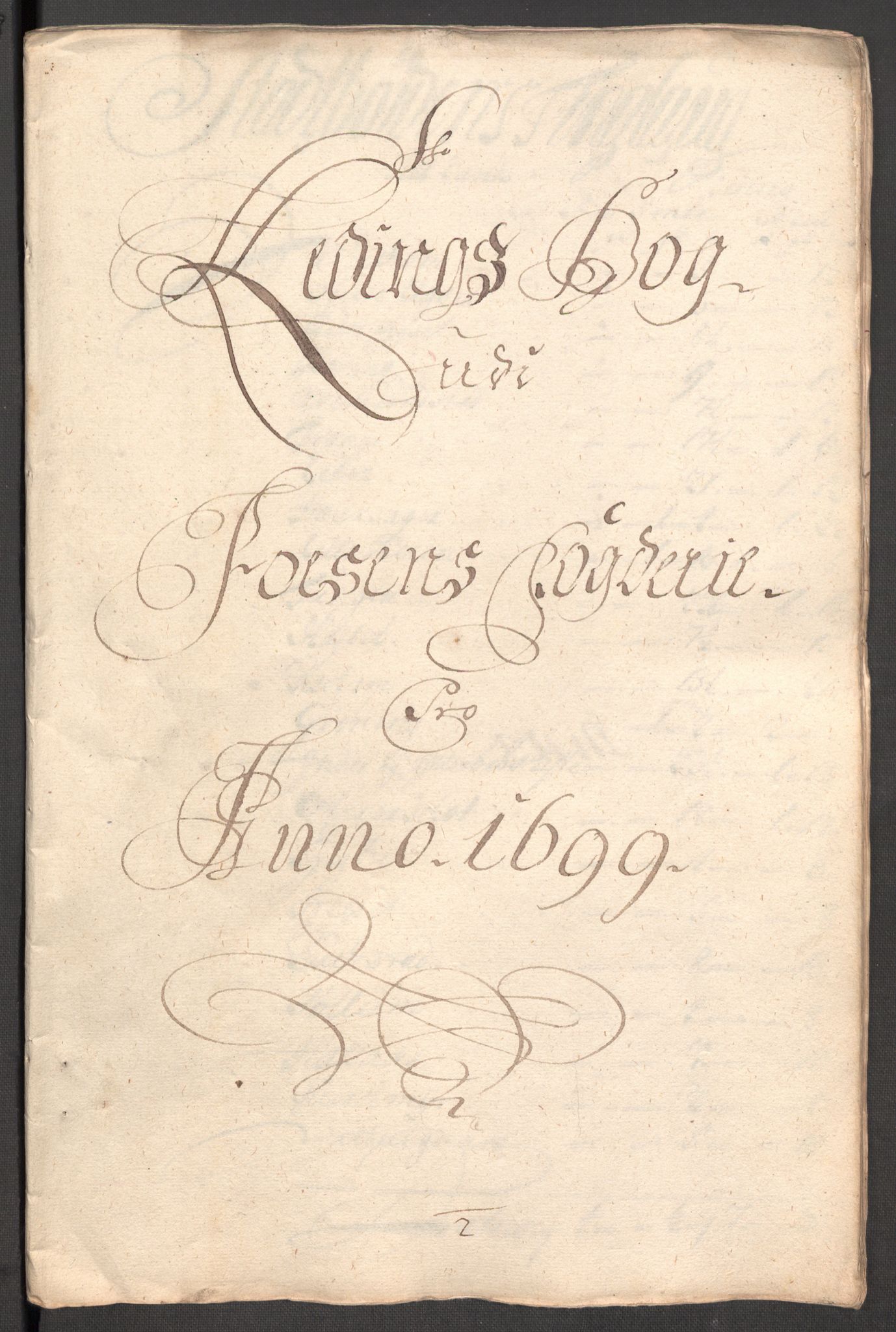 Rentekammeret inntil 1814, Reviderte regnskaper, Fogderegnskap, RA/EA-4092/R57/L3853: Fogderegnskap Fosen, 1698-1699, p. 208
