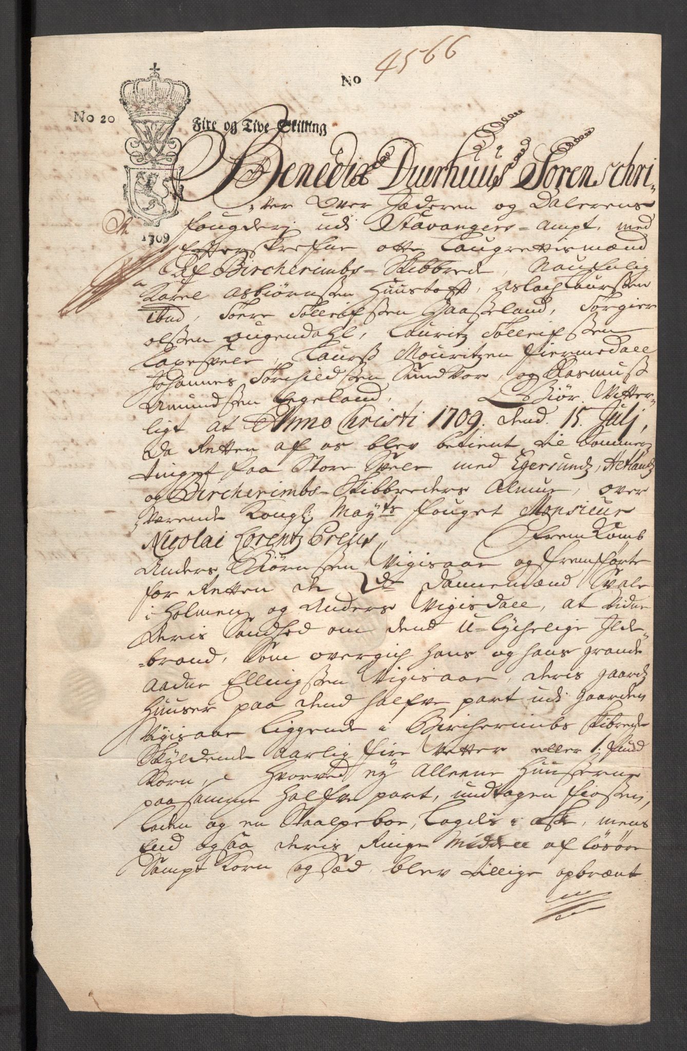 Rentekammeret inntil 1814, Reviderte regnskaper, Fogderegnskap, AV/RA-EA-4092/R46/L2735: Fogderegnskap Jæren og Dalane, 1711, p. 208