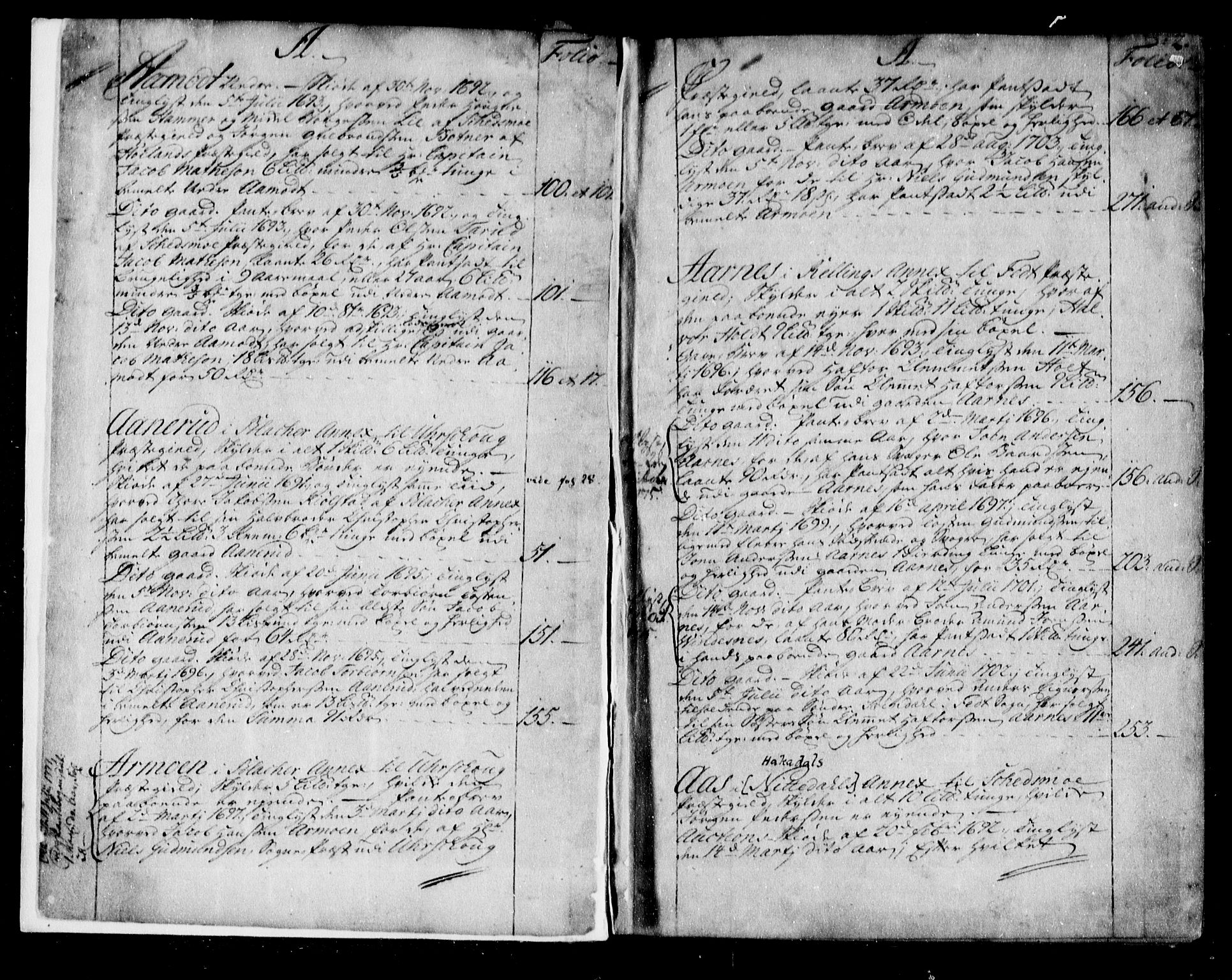 Nedre Romerike sorenskriveri, SAO/A-10469/G/Ga/Gaa/L0001: Mortgage register no. I 1, 1688-1704, p. 2