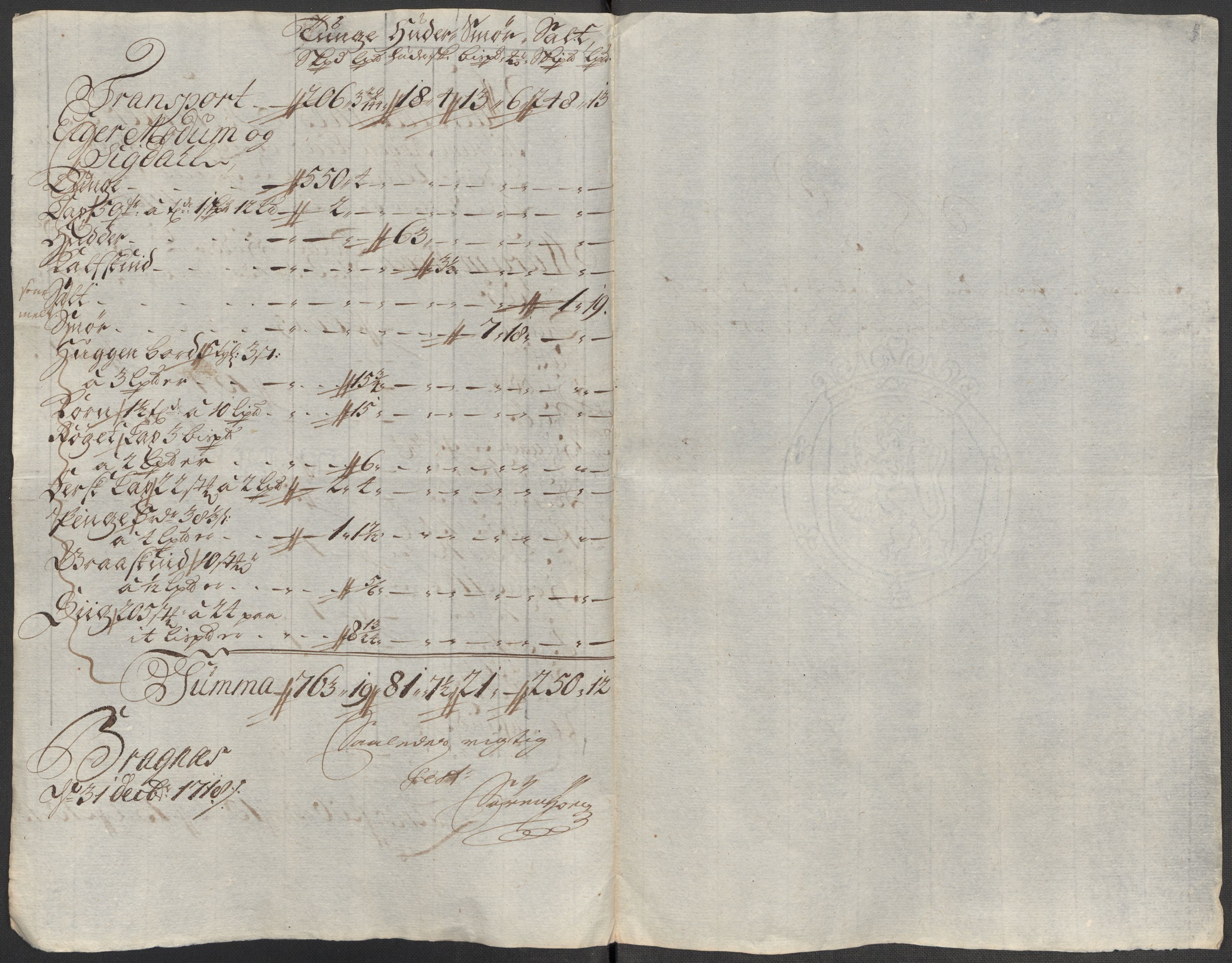 Rentekammeret inntil 1814, Reviderte regnskaper, Fogderegnskap, AV/RA-EA-4092/R31/L1712: Fogderegnskap Hurum, Røyken, Eiker, Lier og Buskerud, 1718, p. 27