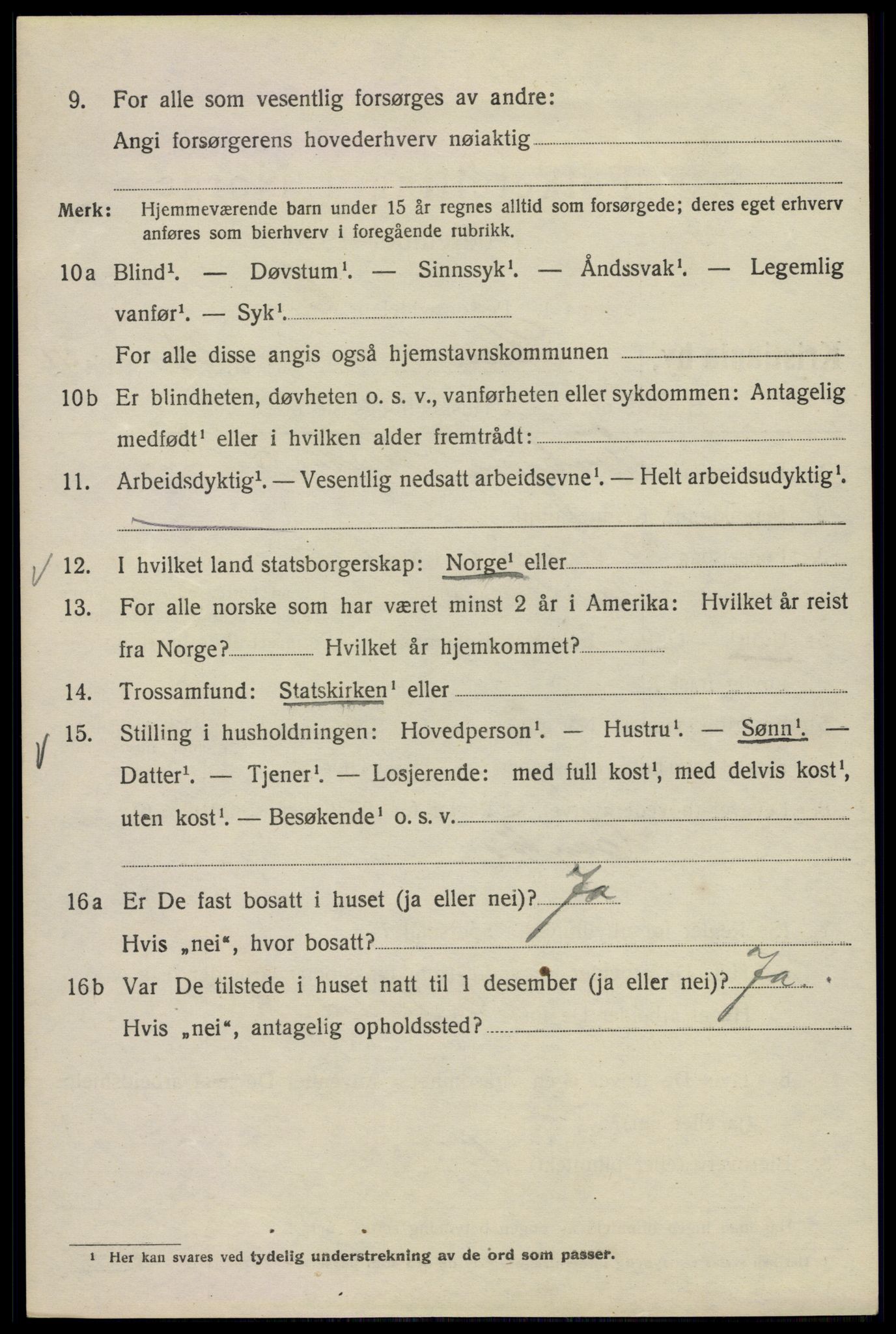 SAO, 1920 census for Kristiania, 1920, p. 542122