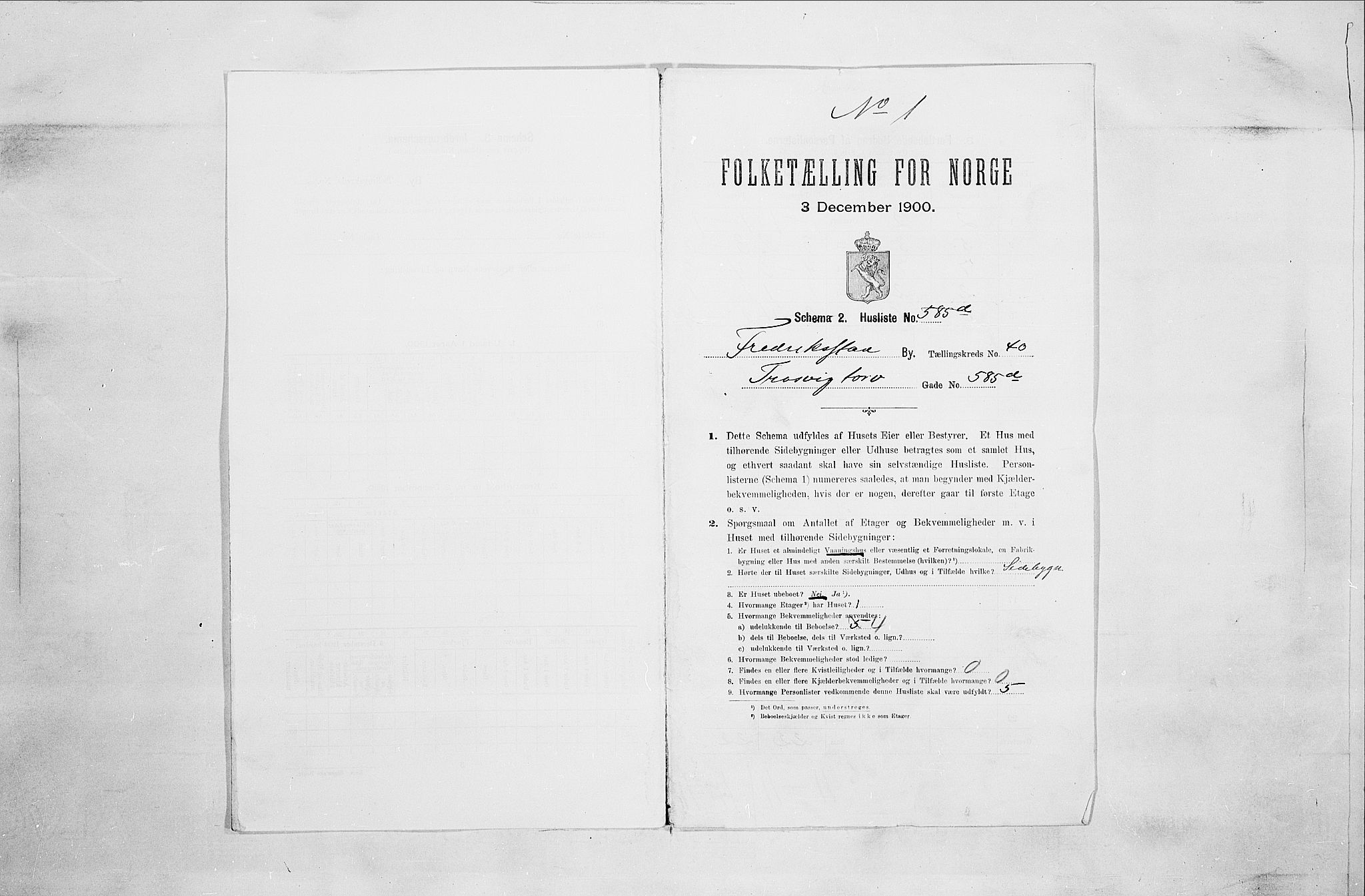 SAO, 1900 census for Fredrikstad, 1900, p. 8018