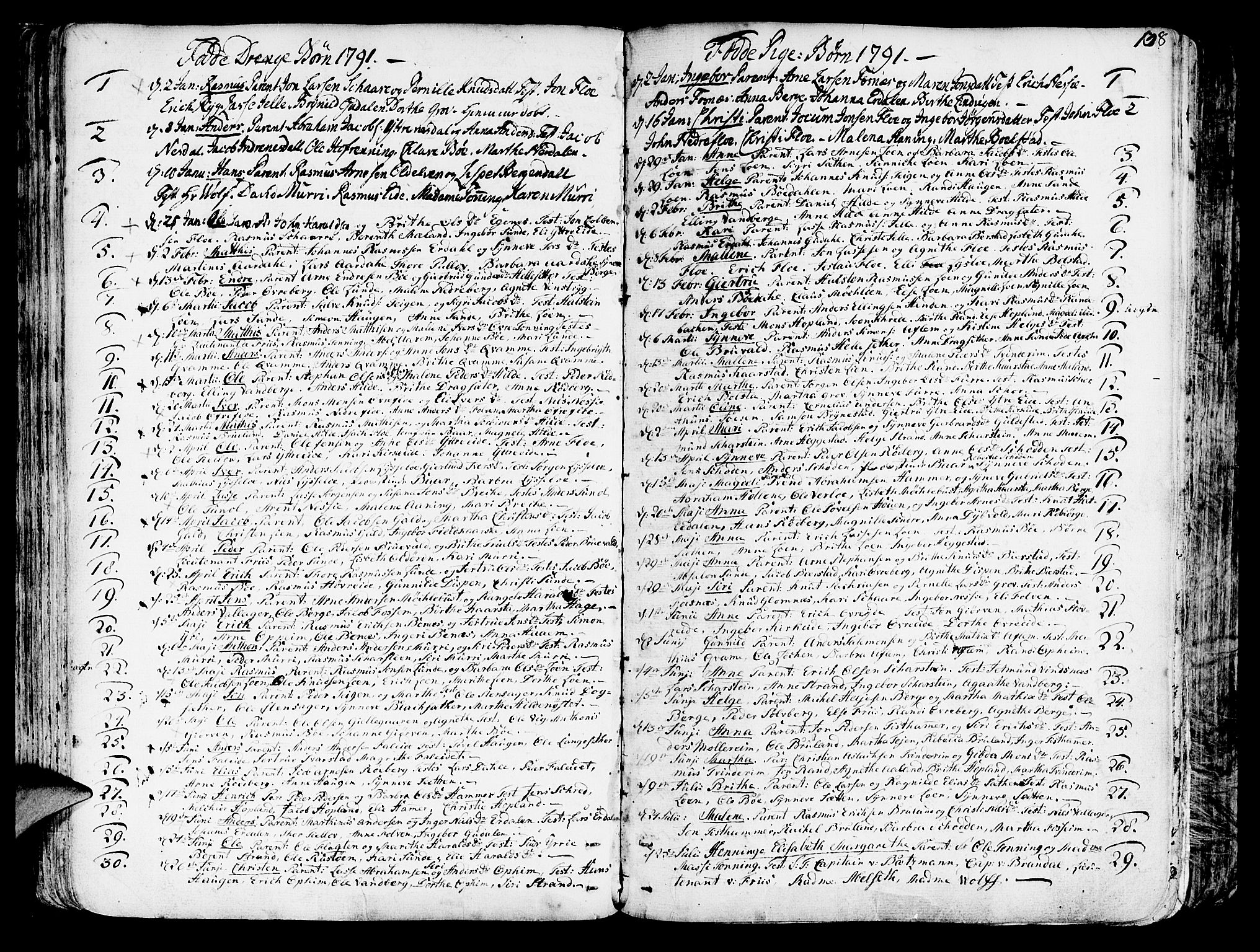 Innvik sokneprestembete, SAB/A-80501: Parish register (official) no. A 1, 1750-1816, p. 138