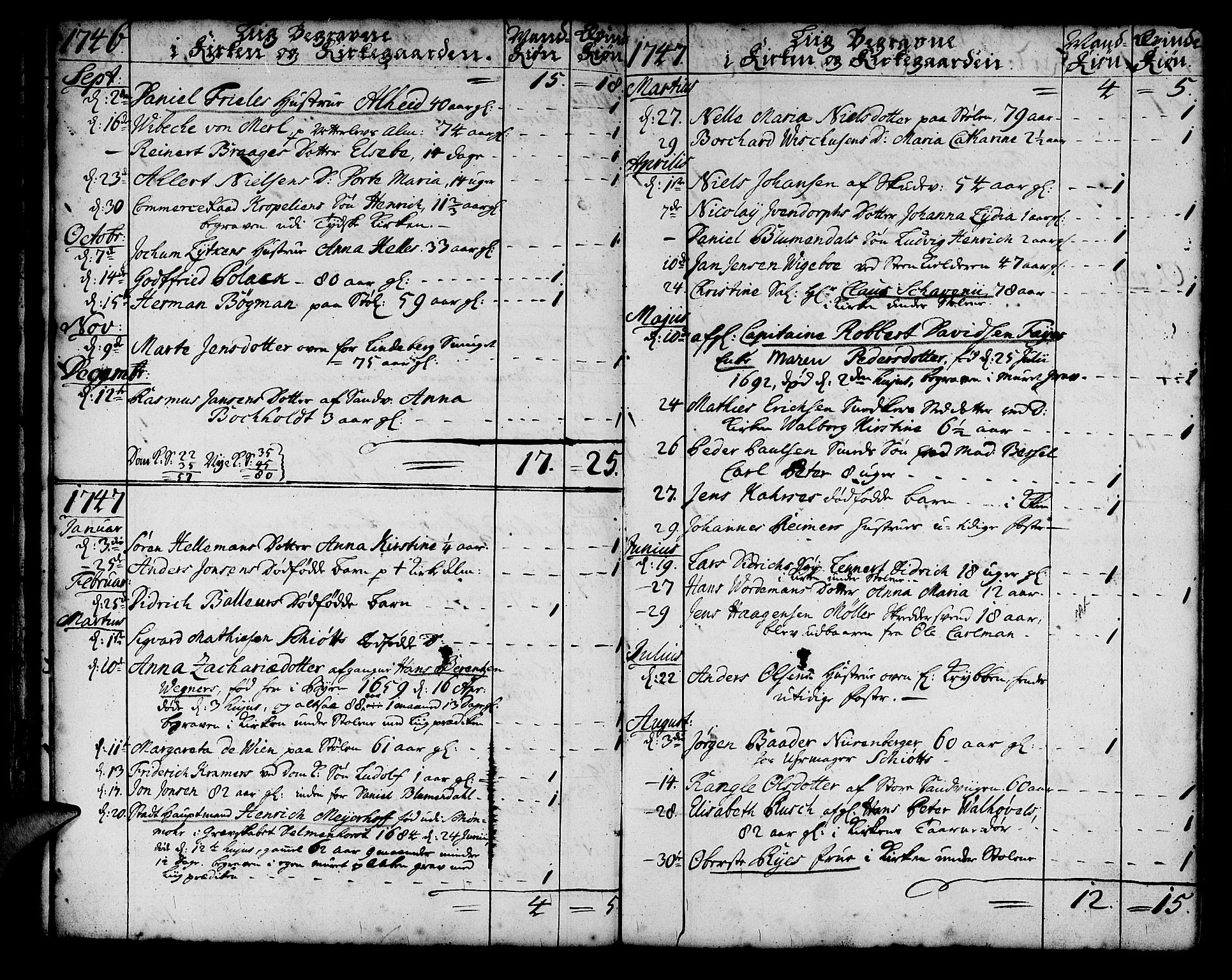 Korskirken sokneprestembete, AV/SAB-A-76101/H/Haa/L0011: Parish register (official) no. A 11, 1731-1785, p. 178