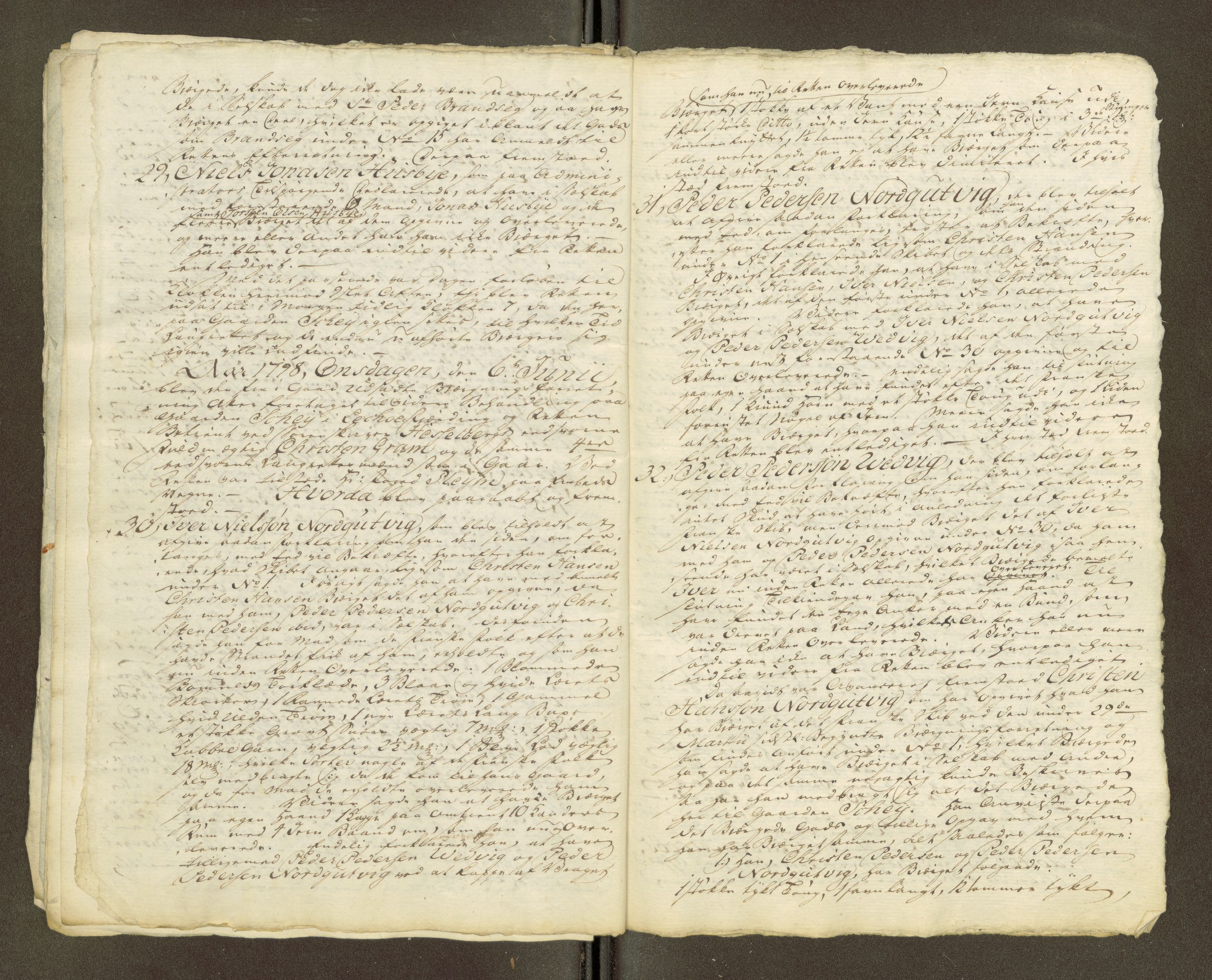 Namdal sorenskriveri, AV/SAT-A-4133/1/1/1O/1Oa/L0007: Sivile og offentlige saker, 1798, p. 293