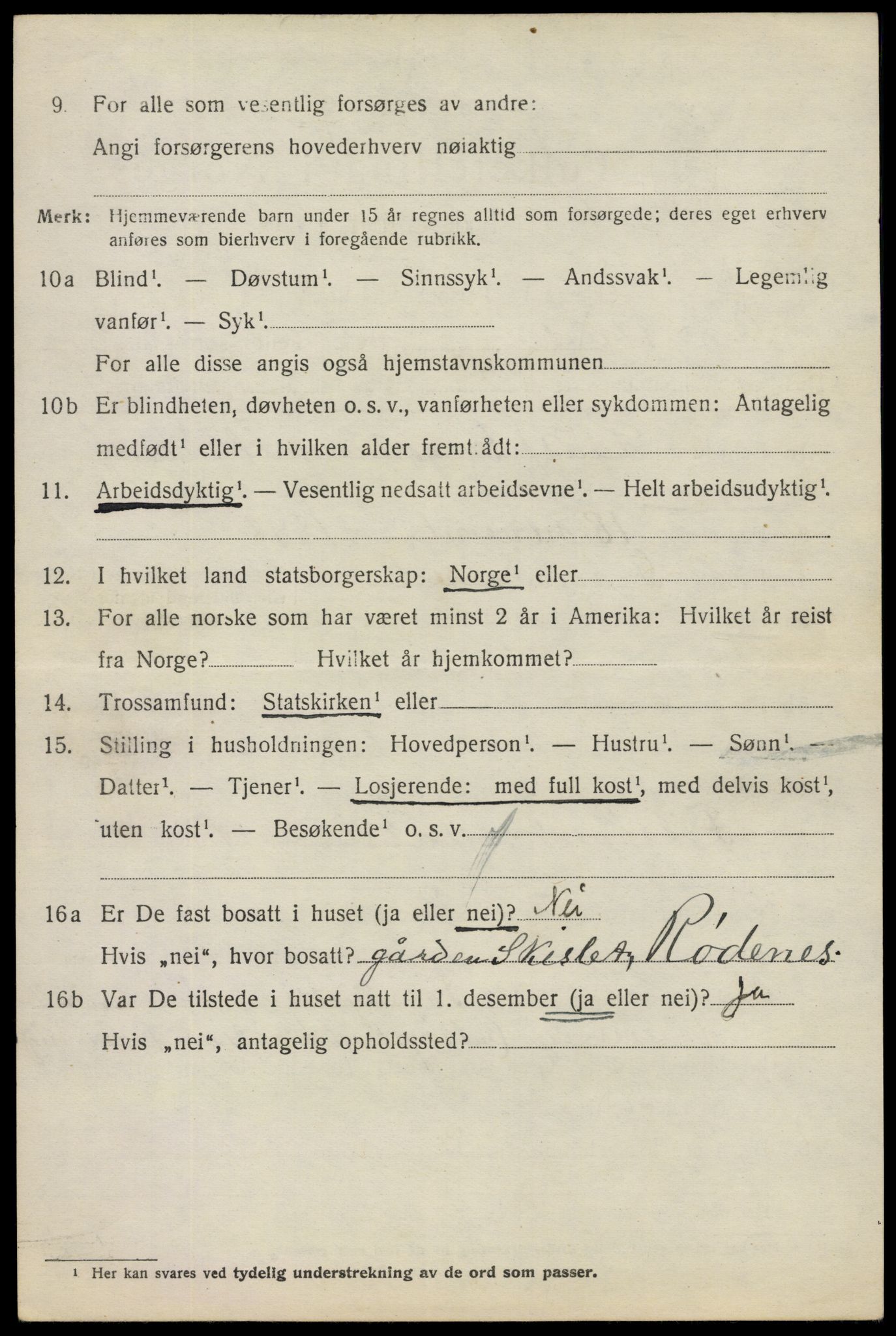 SAO, 1920 census for Trøgstad, 1920, p. 3855