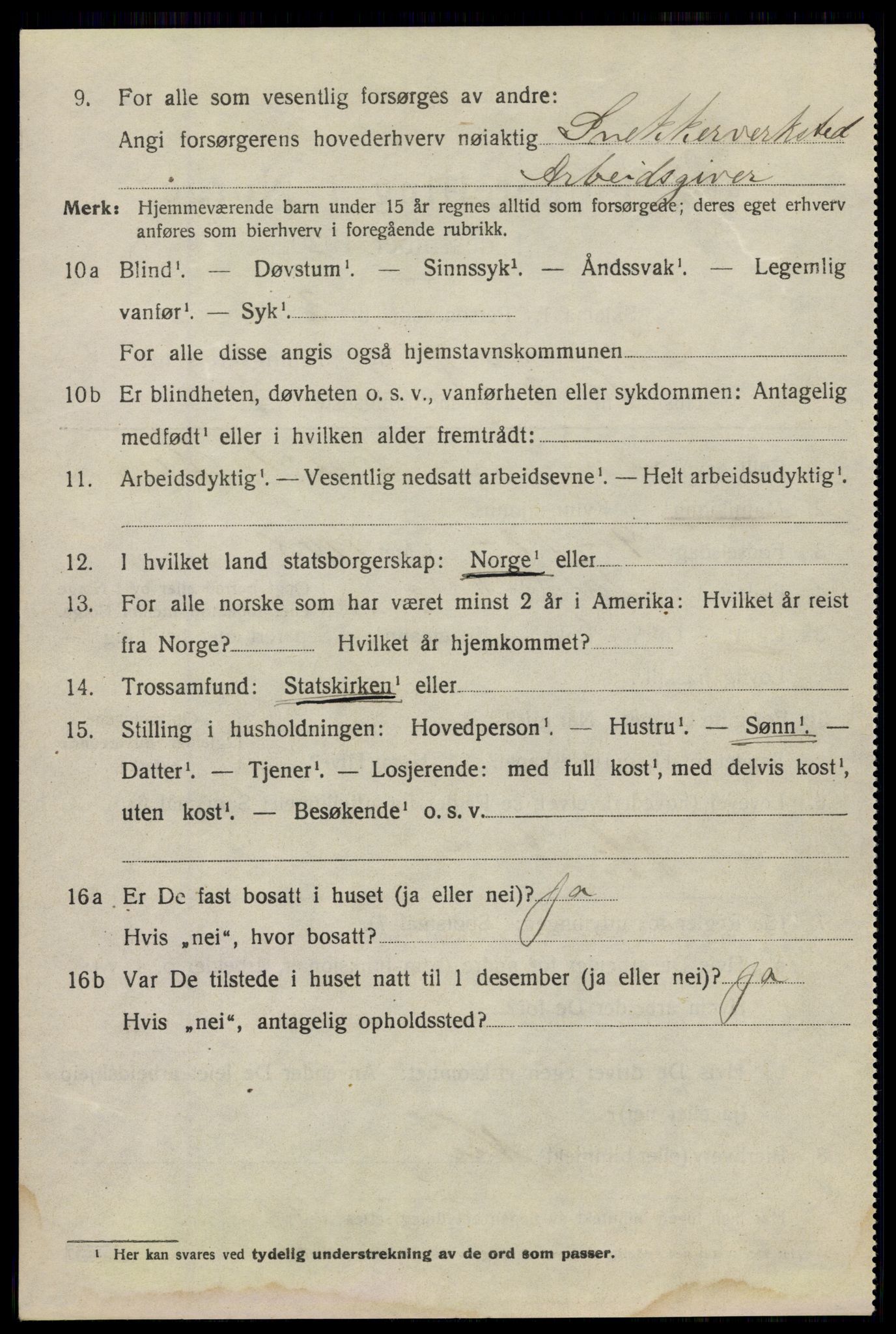 SAO, 1920 census for Sarpsborg, 1920, p. 17437