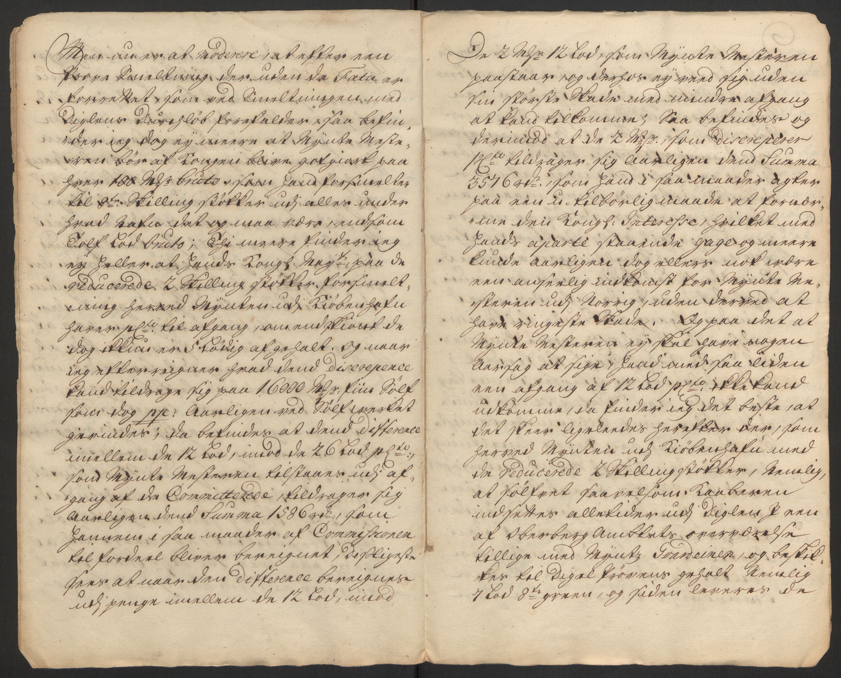 Rentekammeret inntil 1814, Realistisk ordnet avdeling, AV/RA-EA-4070/Oa/L0014: [Y17]: Forskjellige dokumenter om Kongsbergs mynt, 1723-1765, p. 38