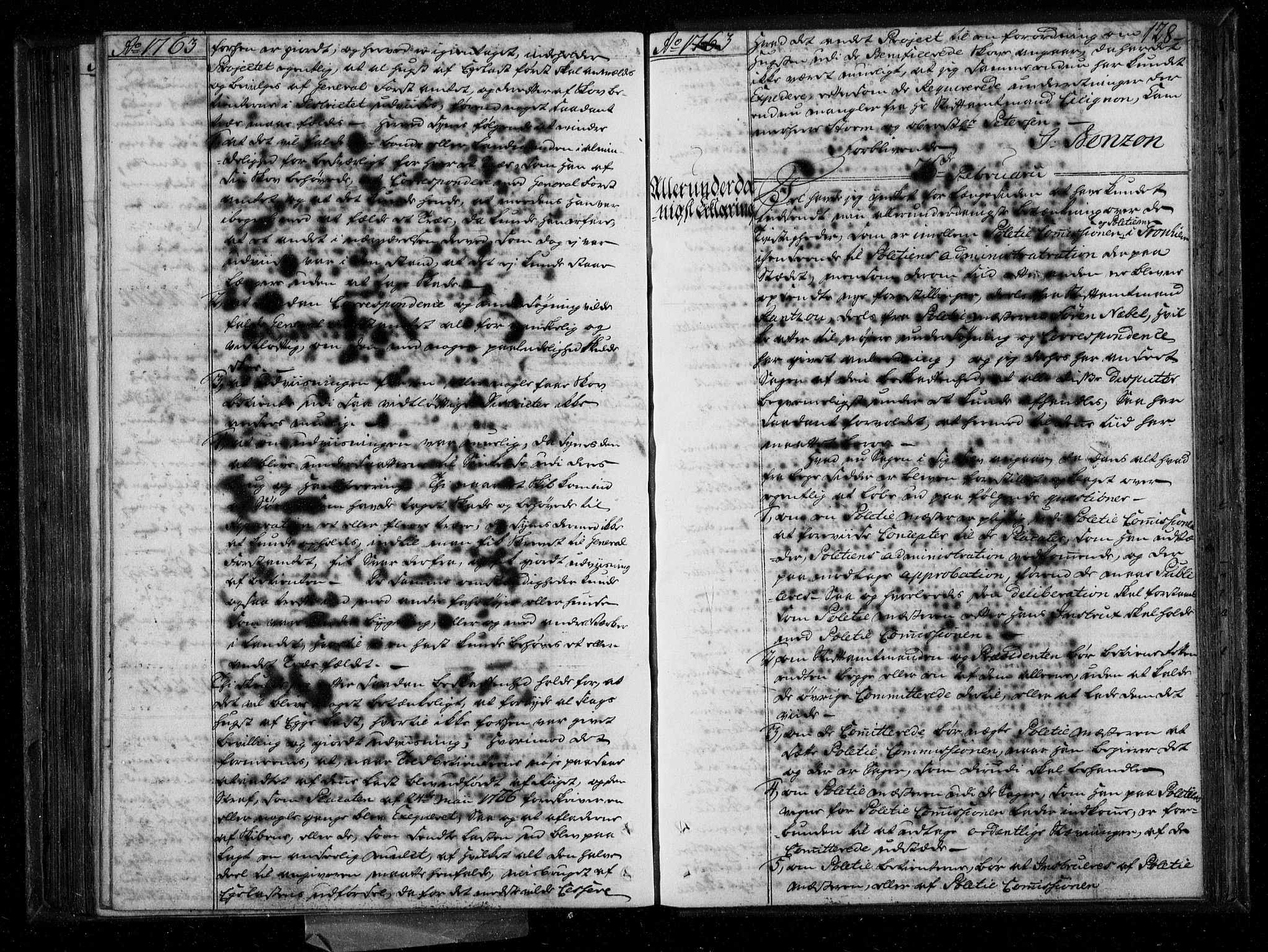 Stattholderembetet 1572-1771, AV/RA-EA-2870/Bf/L0003: Stattholderprotokoll (allmenn kopibok), 1759-1763, p. 127b-128a