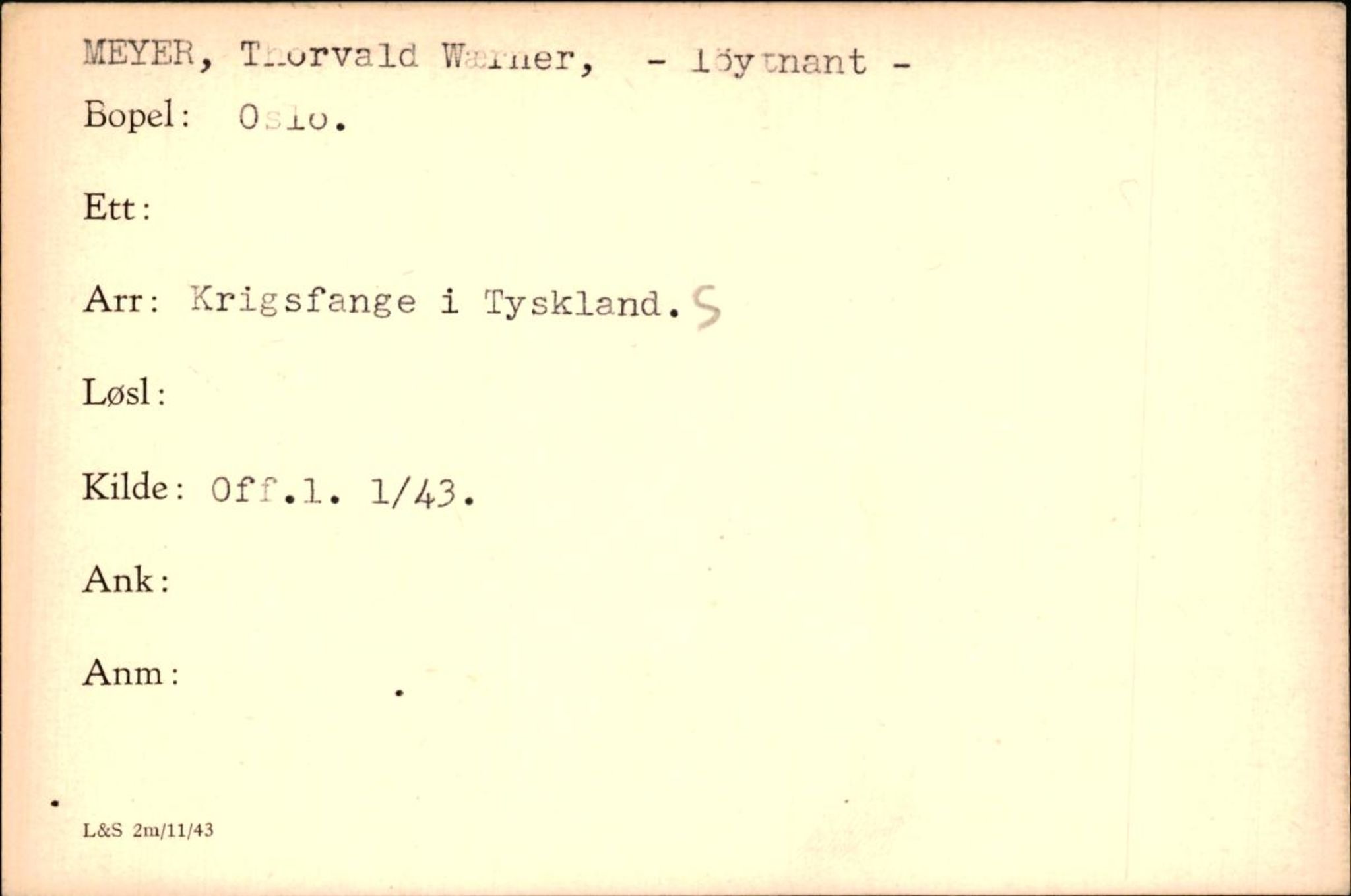 Forsvaret, Forsvarets krigshistoriske avdeling, RA/RAFA-2017/Y/Yf/L0200: II-C-11-2102  -  Norske krigsfanger i Tyskland, 1940-1945, p. 714