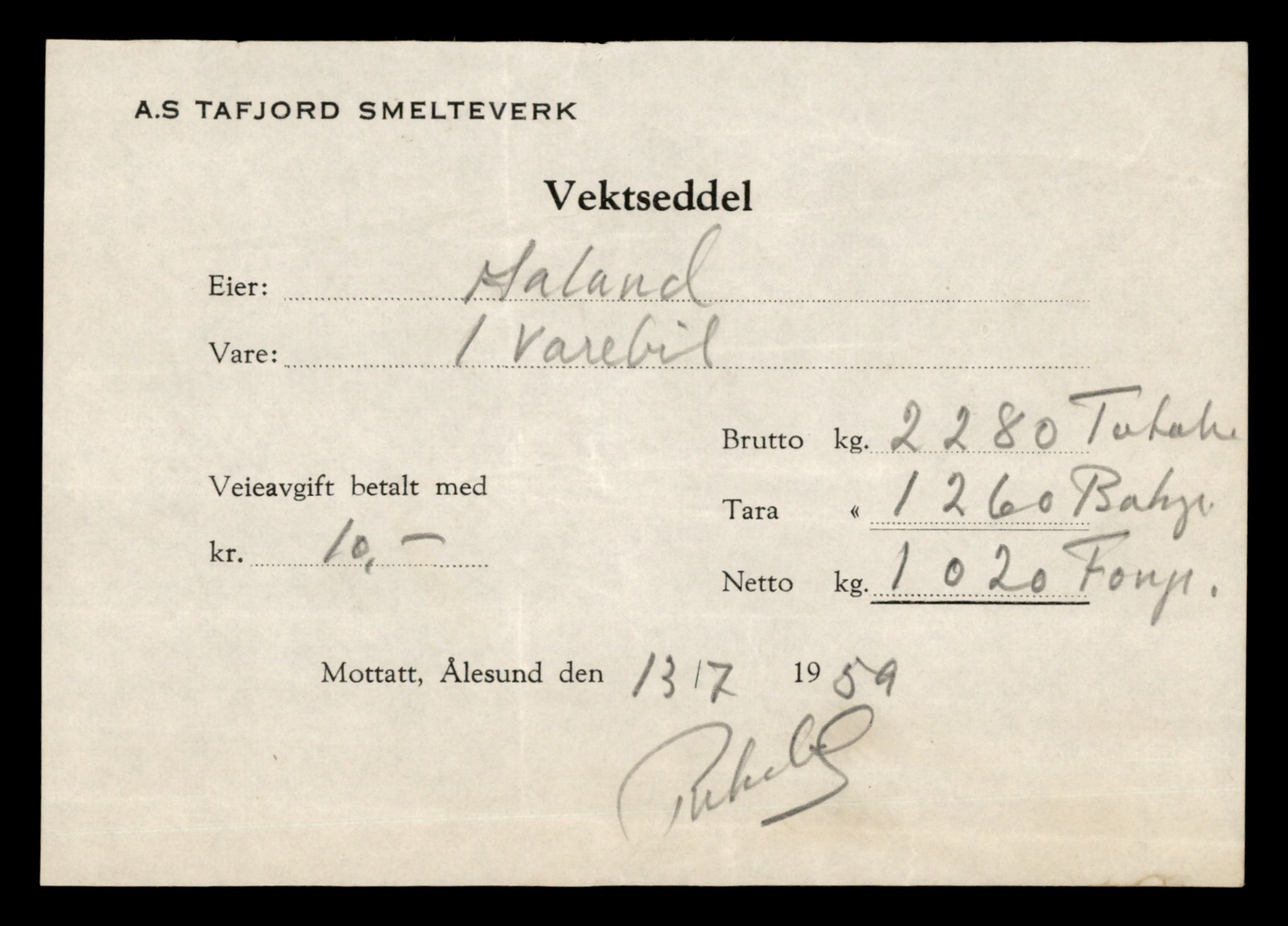 Møre og Romsdal vegkontor - Ålesund trafikkstasjon, SAT/A-4099/F/Fe/L0035: Registreringskort for kjøretøy T 12653 - T 12829, 1927-1998, p. 1996