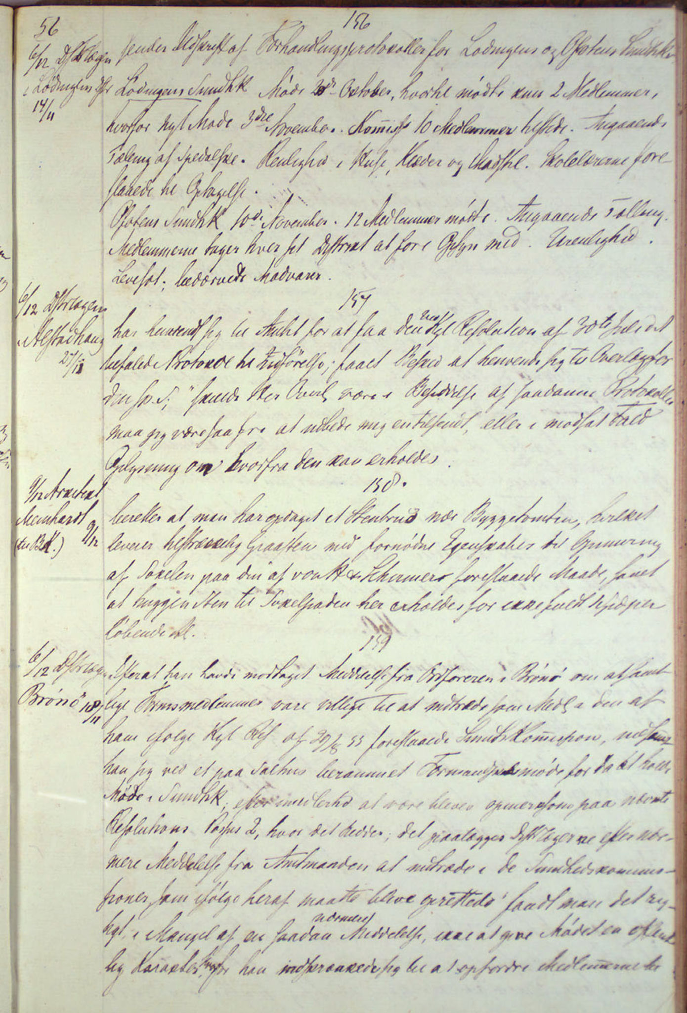 Lepraarkiver - Overlegen for den spedalske sykdom, AV/SAB-A-61001/B.c/L0001: Journal, 1854-1859, p. 69